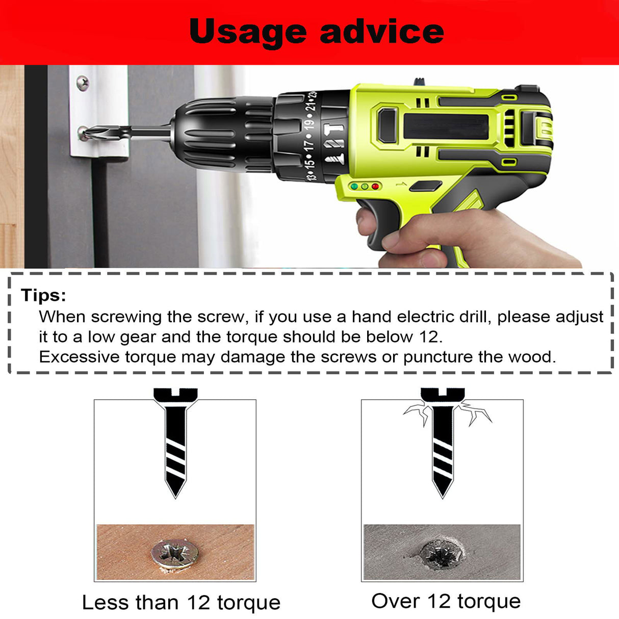 #6 x 2'' Wood Screws, Phillips Flat Head Long Screws, Self-Tapping Countersunk Screws, Exterior Wood Screws, Fasteners for Various Woodworking - WoodArtSupply