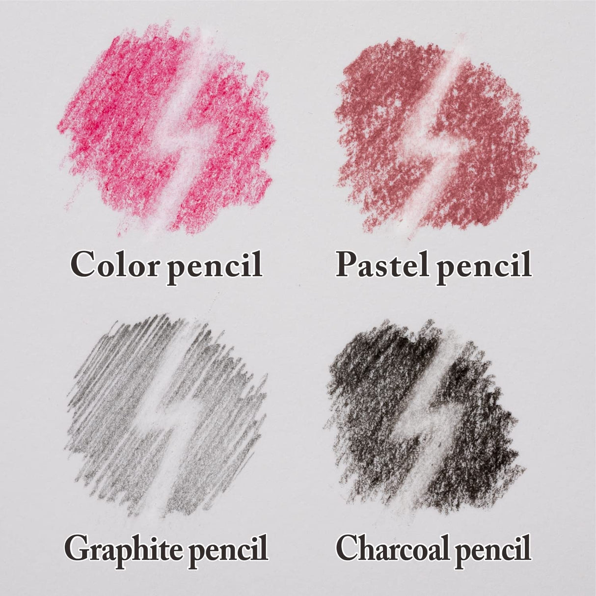 Pasler® Eraser Pencils 7802 Perfection Detail Eraser Pencil with Brush and Sharpener, Perfect for sketches and Coloured Illustrations (4- pack) Pasler