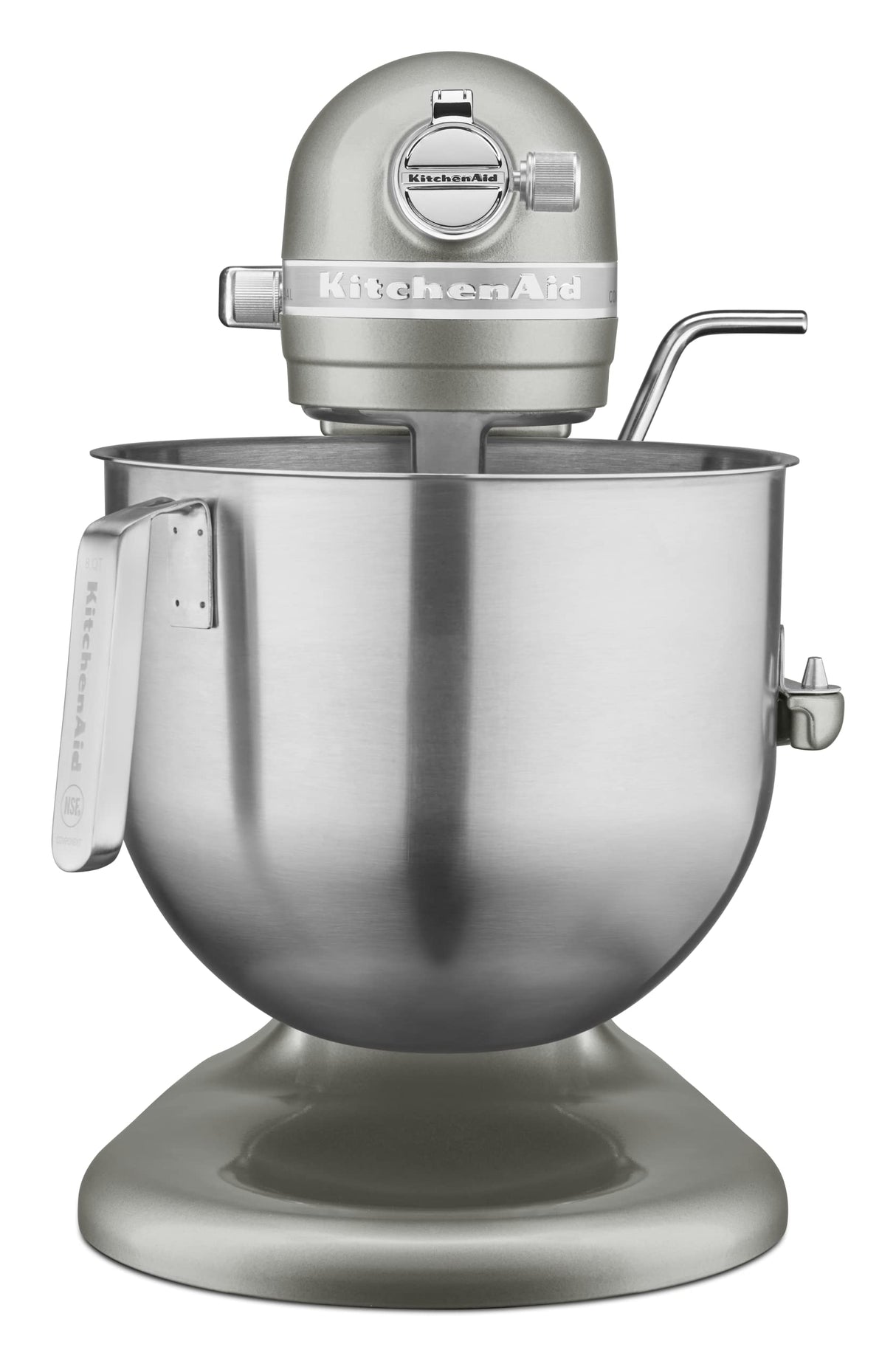 KitchenAid KSM8990CU 8-Quart Commercial Countertop Mixer, 10-Speed, Gear-Driven, Contour Silver KitchenAid