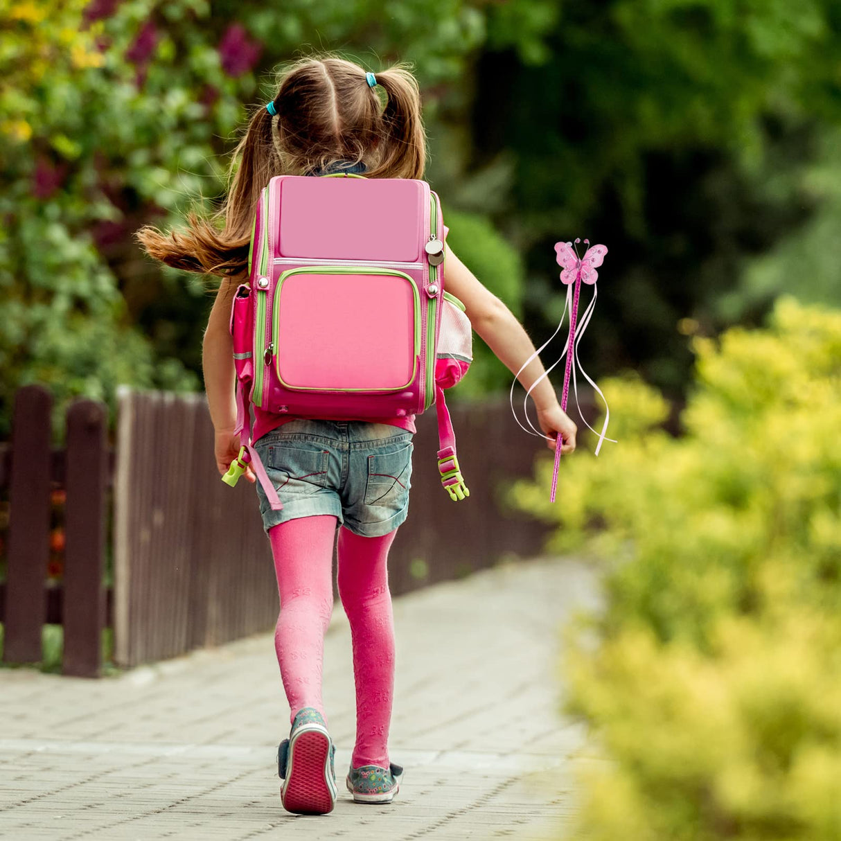 BANBALLON 6 PCS Princess Wand Magic Wand Fairy Dress-up Wand Kit for Girl's Princess Costume Role Play Birthday Party Favor BANBALLON