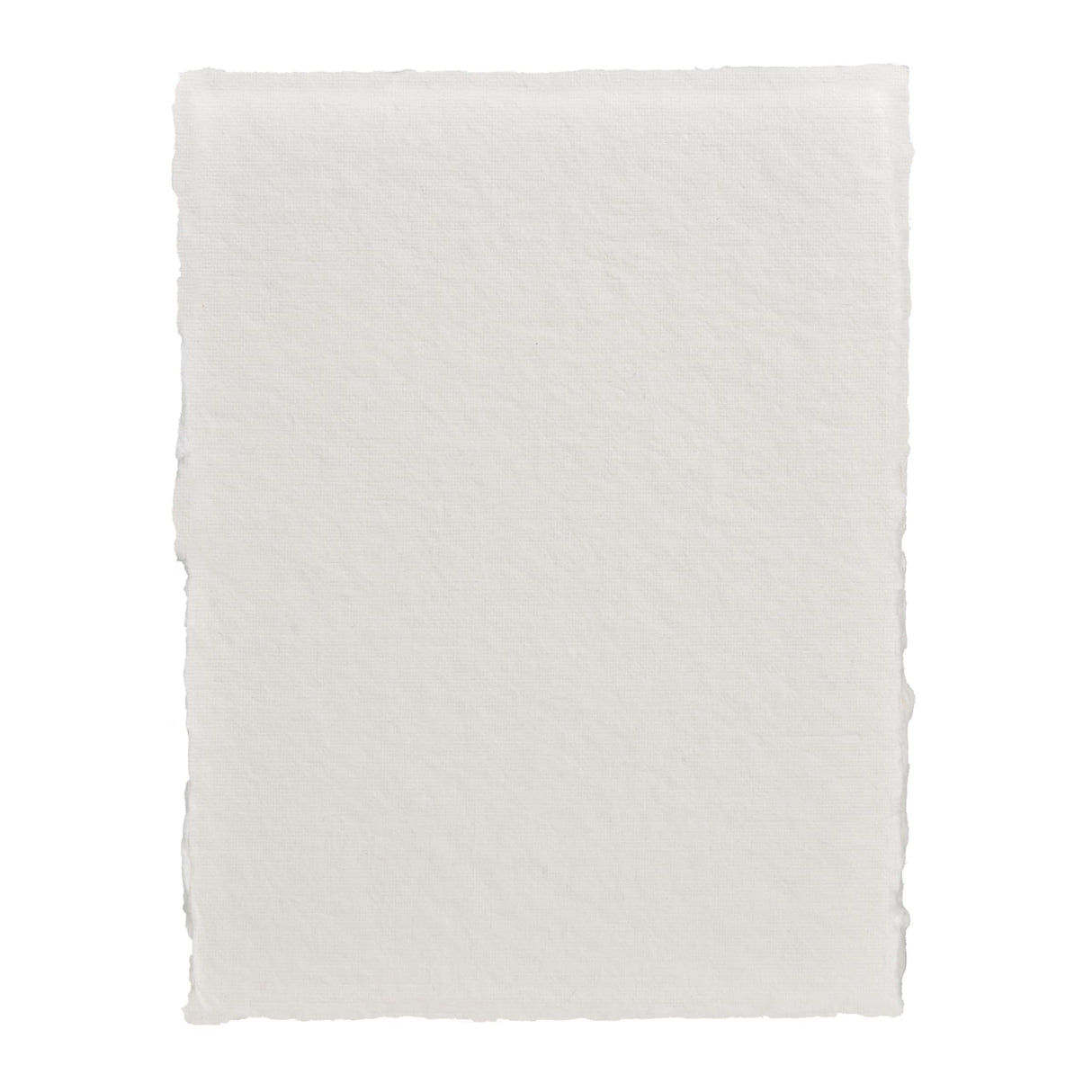 LEATHER VILLAGE Watercolor Paper, 140lb(300gsm), 6x4 Inches, 25 Sheets, Handmade Deckle Edge Paper, Textured, Mixed Media, Cold Press Pad for Calligraphy, Sketching, Crafts and Painting LEATHER VILLAGE