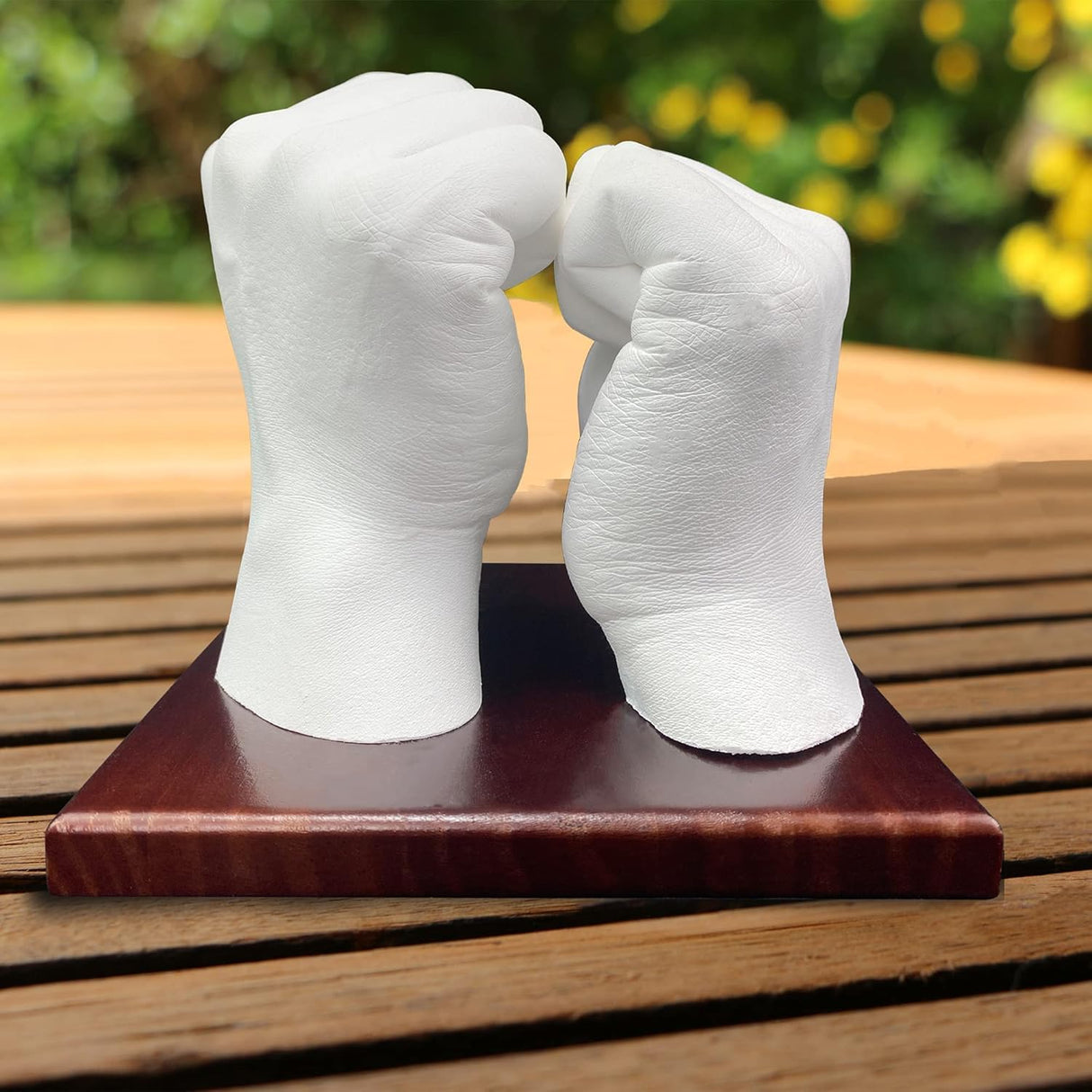 Hand Casting Kit Couples | Keepsake Hand Mold kit Couples for Holiday Activities, with Base & Card Stand Molding Kits for Adults, Wedding, Friends, Plaster Hand Mold Casting Kit Godora