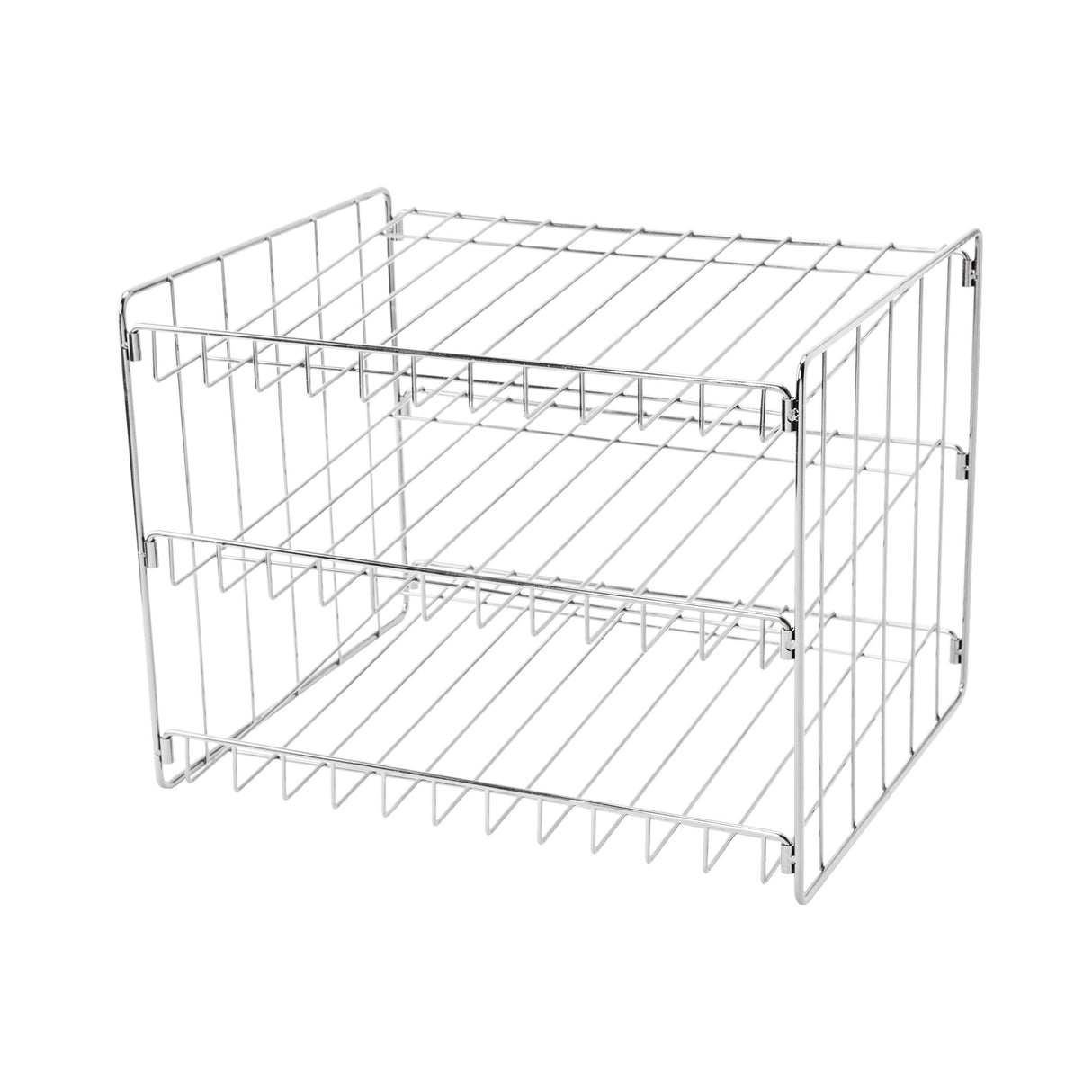 Kitchen Details 3 Tier Can Organizer | Canned Food Storage Rack | Kitchen Cabinet and Pantry Organization | Holds 36 Cans | Space Saving | Chrome Kitchen Details
