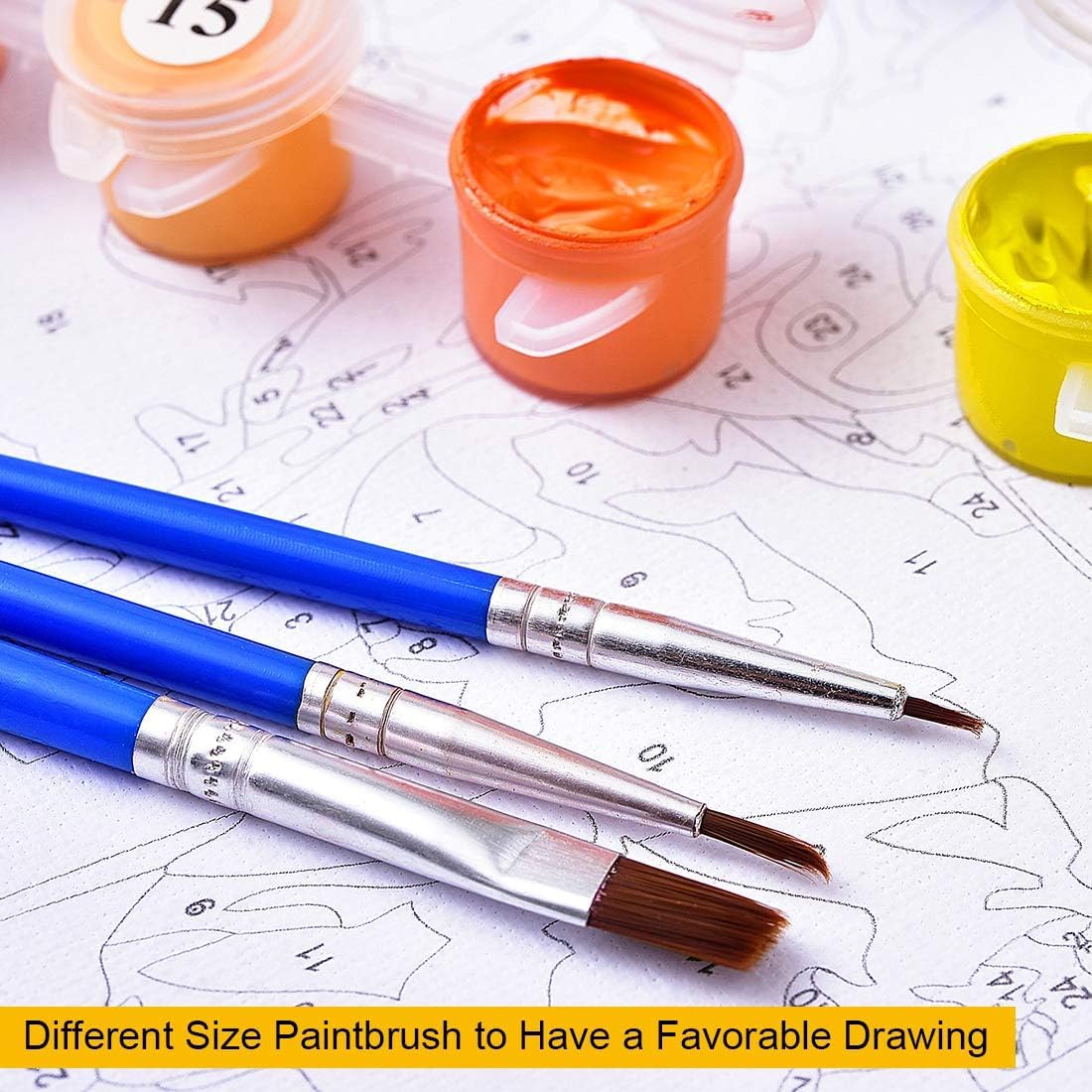 Paint by Numbers Kit for Adults Van Gogh《Fishing Boats On The Beach of Les Saintes Maries De La Mer》 Oil Painting by Numbers Kit for Home Decor Gifts WoodArtSupply