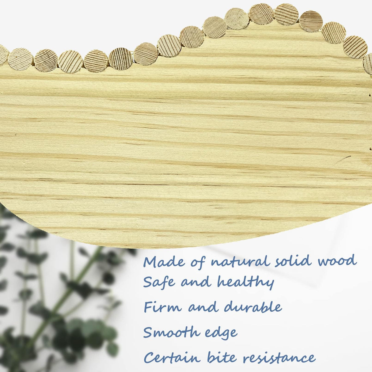 Wooden House With Windows for Small Animals - Climbing Play Hut for Hamster, Sugar Gliders, Gerbil, Rat Wood Hideout Hamiledyi