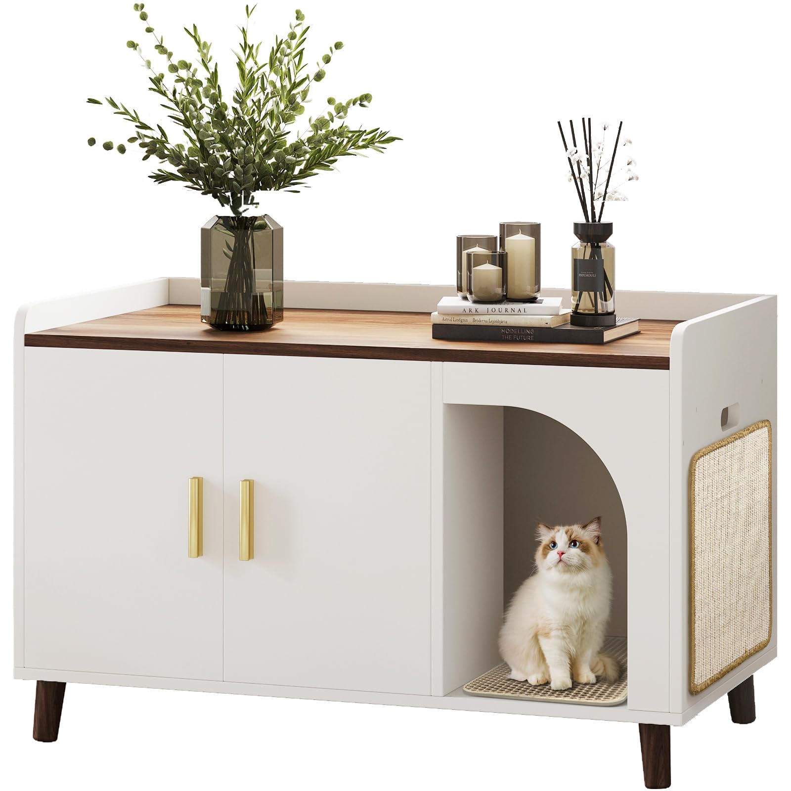 Litter fashion box end table furniture