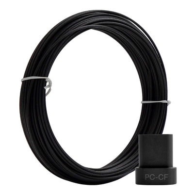 YXPOLYER PC Carbon Fiber Filament PC-CF 50g 1.75mm for 3D Printing, Polycarbonate Carbon Fiber 3D Printer Filament Engineering Material Filament