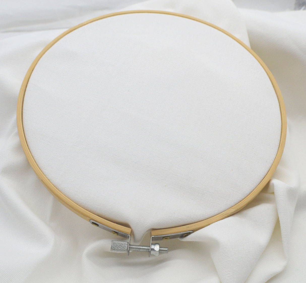 iNee 100% Cotton Fabric for Embroidery, Embroidery Fabric Cotton, 20 by 60-Inch, Cream iNee