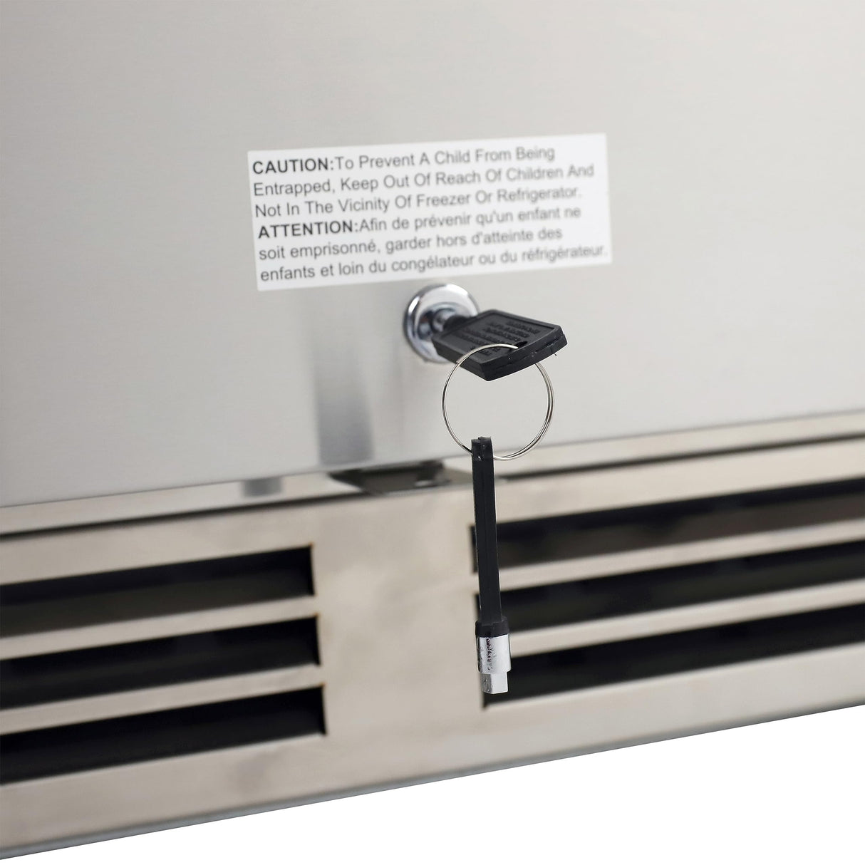 DUURA Elite Beverage Refrigerator for Built-In or Freestanding and Indoor or Outdoor Use, Stainless Steel Construction with Reversible Door 23.5-Inch Drink Fridge, 5.4-Cu.Ft., Metallic DUURA Elite