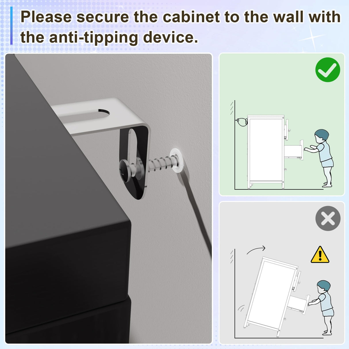 OTUTUMUS 5 Drawer Tall Dresser with Power Outlets & LED Lights, Black Dresser with Embedded Handle, Modern Wood Dresser for Bedroom, Living Room, Hallway OTUTUMUS