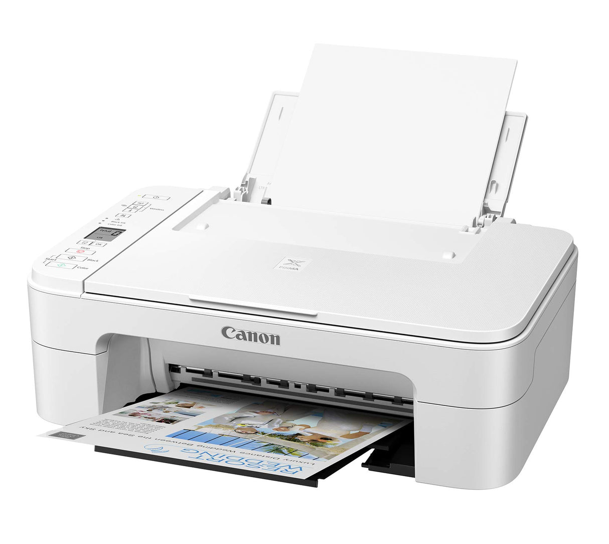 Pixma Canon TS3322 Wireless All in One Printer - White Canon