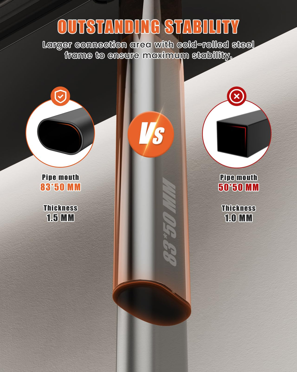 Flycity Electric Standing Desk Adjustable Height Stand Up Desk, 48" x 24" Sit Stand Desk, Low Noise Home Office Desk, Computer Desk with Whole-Piece Board, Child Lock & Memory Function, Black Flycity