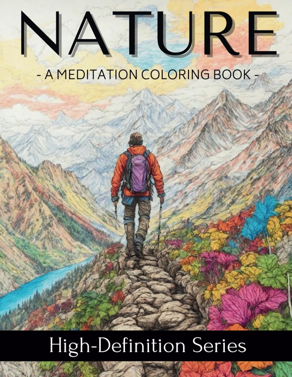 NATURE: Meditation Coloring Book (High-Definition Series) Independently Published