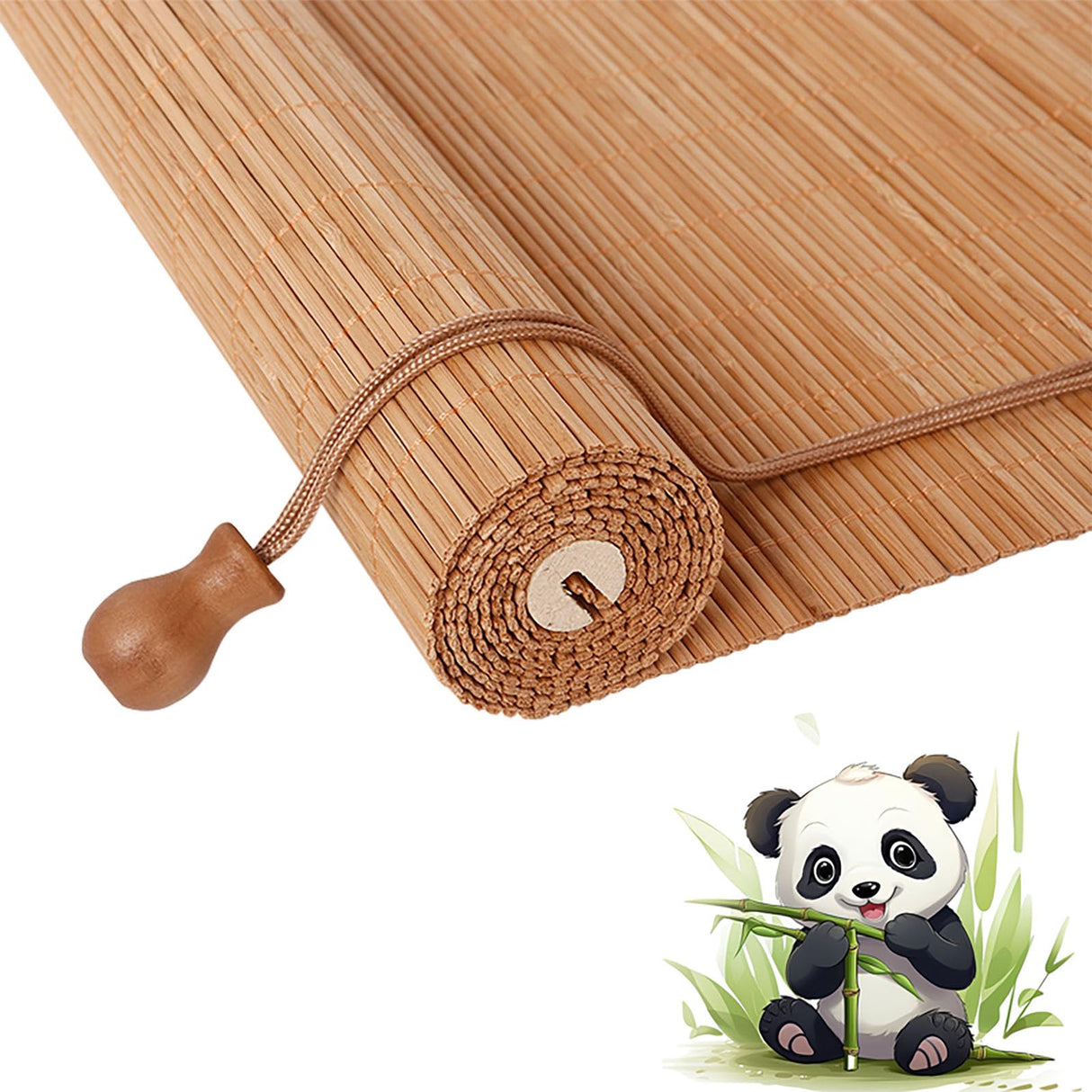 Handwoven Bamboo Blinds for Indoor/Outdoor - Easy to Install, Customised Shades for Patios and Porches JSLJJBD