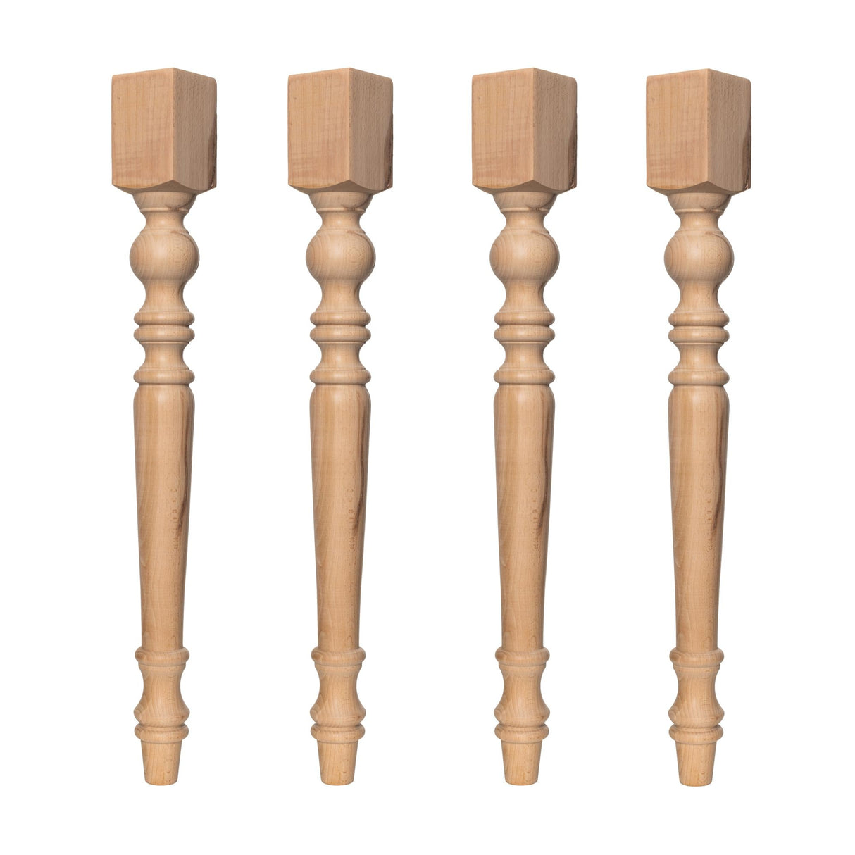 Farmhouse Wood Table Leg, Kitchen Island Legs, Dinner Table Legs, Bench Legs (26 Inch / 65 cm) Generic