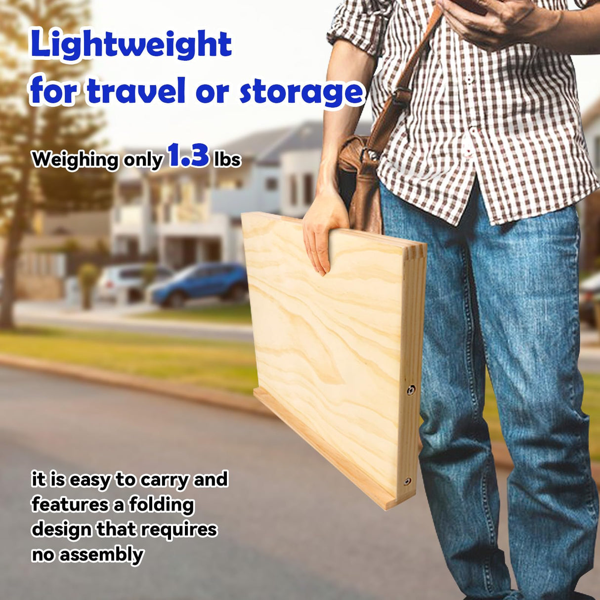 Easel for Painting - Tabletop Easel Stand, Adjustable Angle Art Wooden Easels for Painting, Canvases, Books, Artwork Displays Etc,13 4/5 Inches by 11 2/5 Inches DRAWLEX