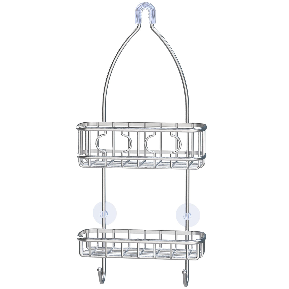 Simple Houseware Stainless Steel Bathroom Hanging Shower Head Caddy Organizer (24 x 10.2 x 4.2 inches) Simple Houseware