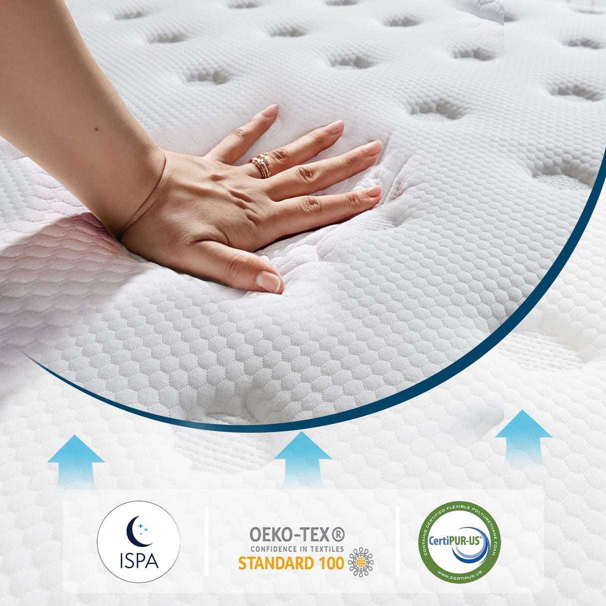 sofree bedding Full Size Mattresses, 12 Inch Memory Foam Hybrid Mattress, Pocket Spring Full Mattress in a Box for Motion Isolation, Strong Edge Support, Pressure Relief, Medium Firm, CertiPUR-US sofree bedding