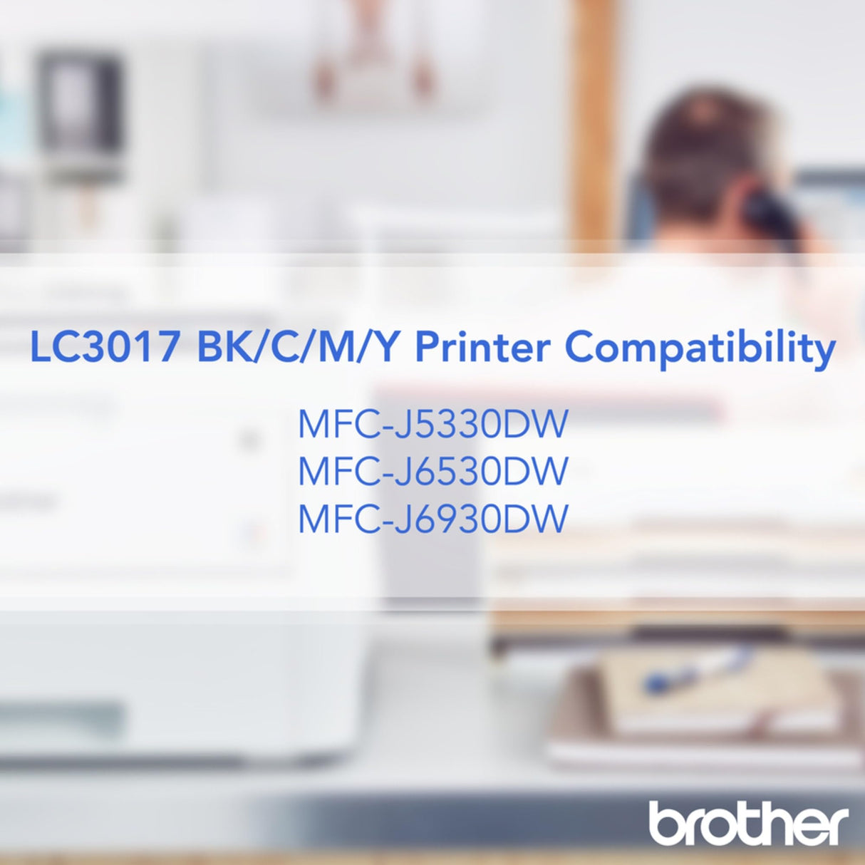Brother LC3017BK High Yield Black Ink Cartridge Brother