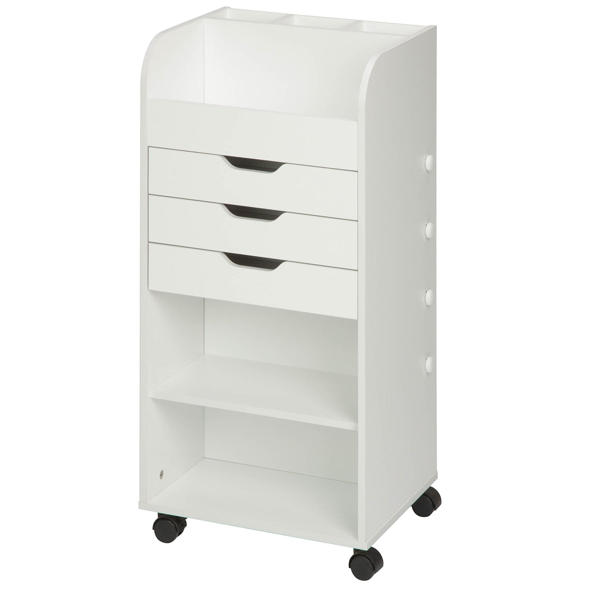 Honey-Can-Do 3-Drawer Craft Storage Cart CRT-06345 White 15.91" x 33.62" Honey-Can-Do