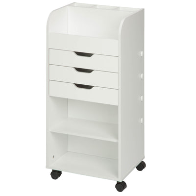 Honey-Can-Do 3-Drawer Craft Storage Cart CRT-06345 White 15.91" x 33.62"
