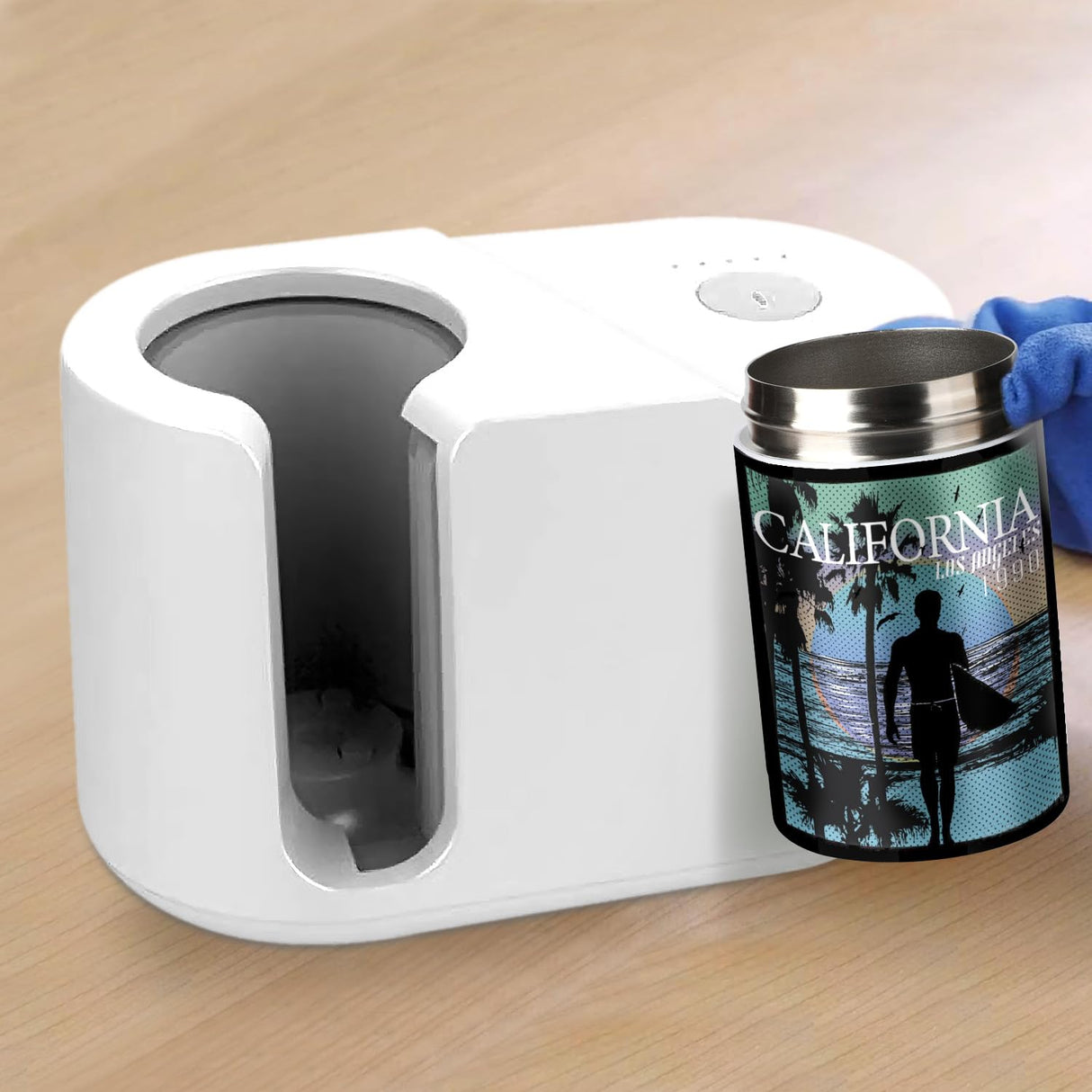 Stepstall 12oz Sublimation Can Cooler, 4 Packs Sublimation Tumbler Blank Stainless Steel Double Wall Vacuum Insulated Can Holder Sublimation Tumbler with Polymer Coating for Heat Transfer Stepstall