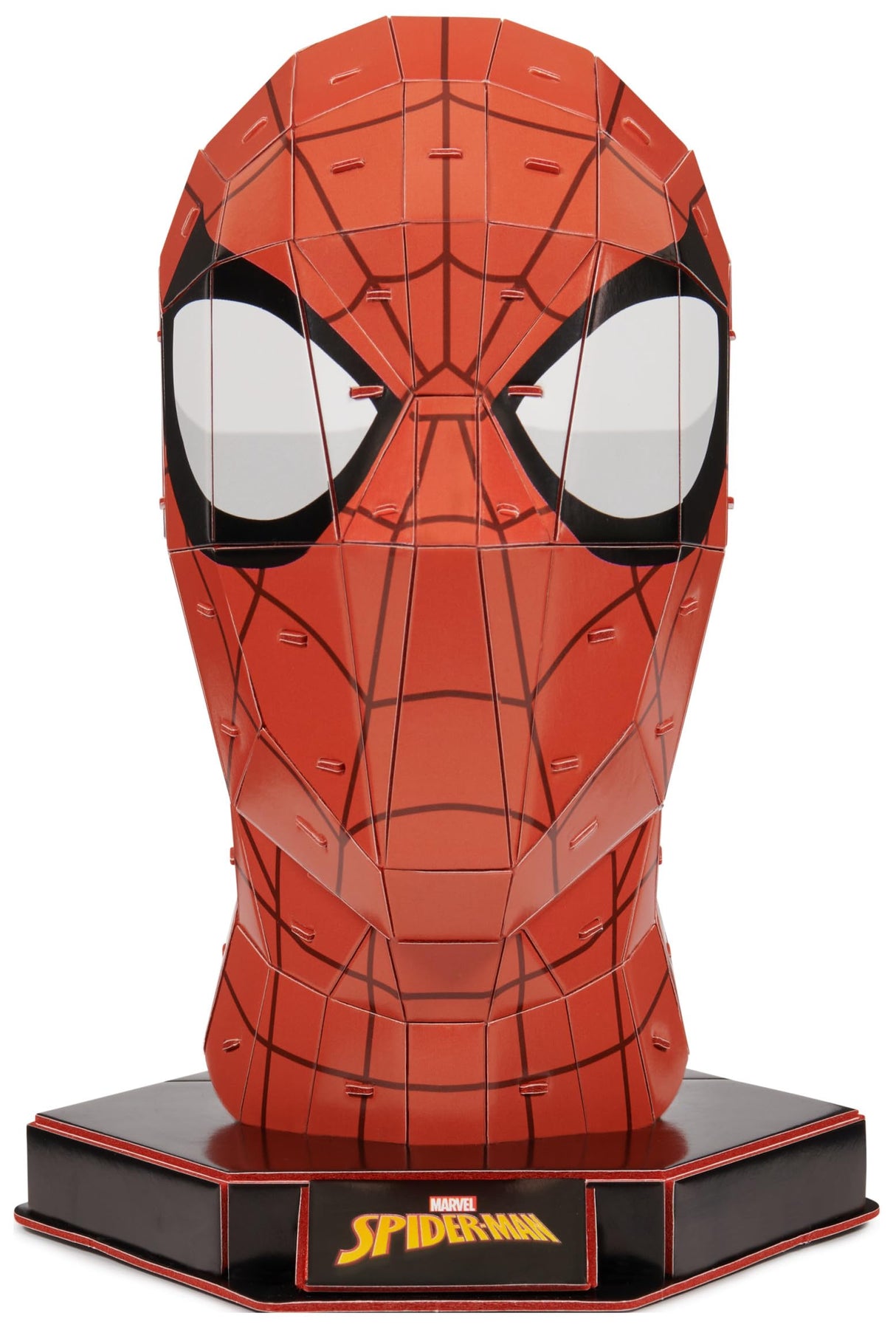 4D Build, Marvel Spider-Man 3D Puzzle Model Kit with Stand 82 Pcs | Spider-Man Desk Decor | Building Toys | 3D Puzzles for Adults & Teens 12+ 4D Build