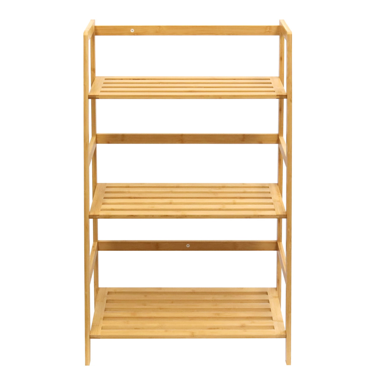 RoyalHouse Bamboo 3-Tier Bookcase, Storage Rack, Plants Stand Display Shelf, Perfect Multi-Functional Book Shelf and Storage Rack for Living Room, Bedroom, Kitchen, Office RoyalHouse