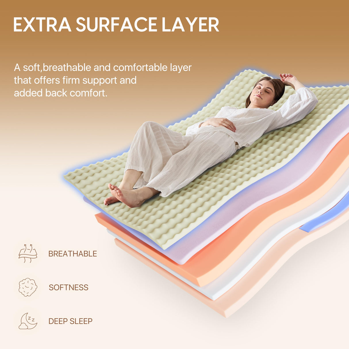 Niceclub 12 Inch Queen Mattress, Hybrid Memory Foam Innerspring Bed with Cooling Gel & Edge Support, Medium Firm Mattress in a Box for Side Sleeper, Back Pain Relief, CertiPUR-US Certified Niceclub