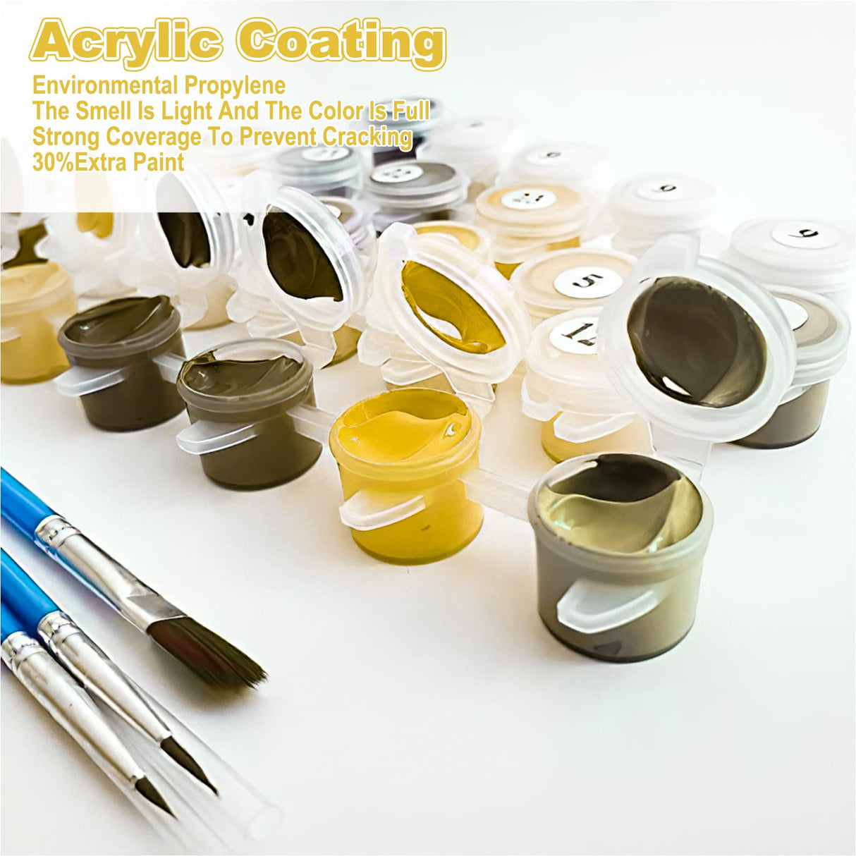 SENQAO Framed Paint by Numbers Kit for Adults Beginners with Wooden Easel, Black Lion Easy Paint by Number Kit with Frame, Watercolor Adult Paint by Number Framed Canvas 7.8x11.8inch SENQAO