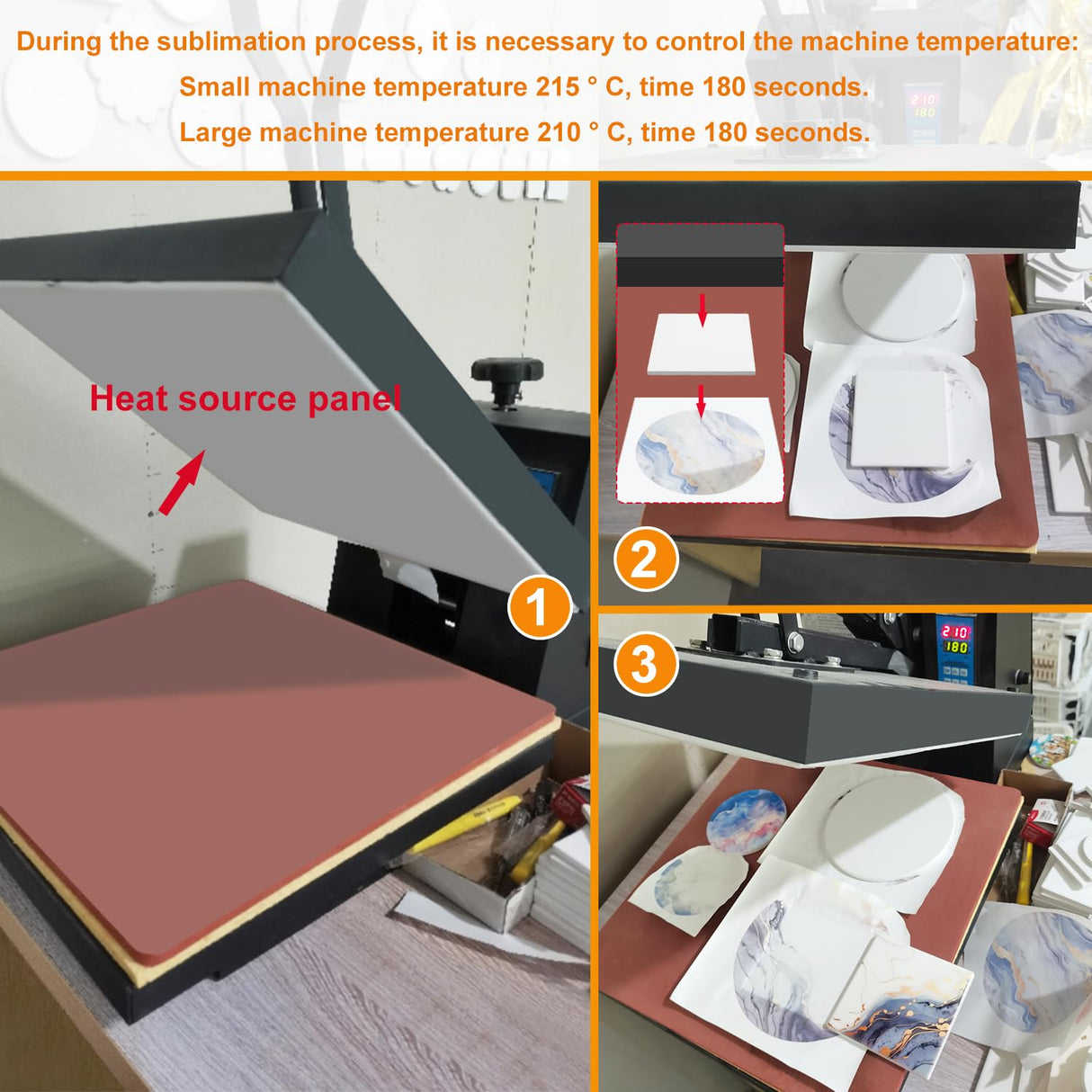 40 Pieces 4 Inch Sublimation Blank Ceramic Coasters, Glazed Ceramic Coasters, Ceramic Round Coasters with Cork Backing Pads for Painting, DIY Crafts, Sublimation, Circular, White. by GNIEMCKIN GNIEMCKIN