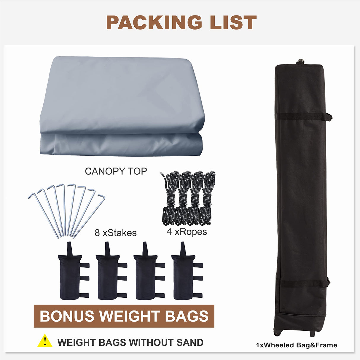 MASTERCANOPY Pop Up Gazebo Canopy with Mosquito Netting (10x10, Light Gray) MASTERCANOPY