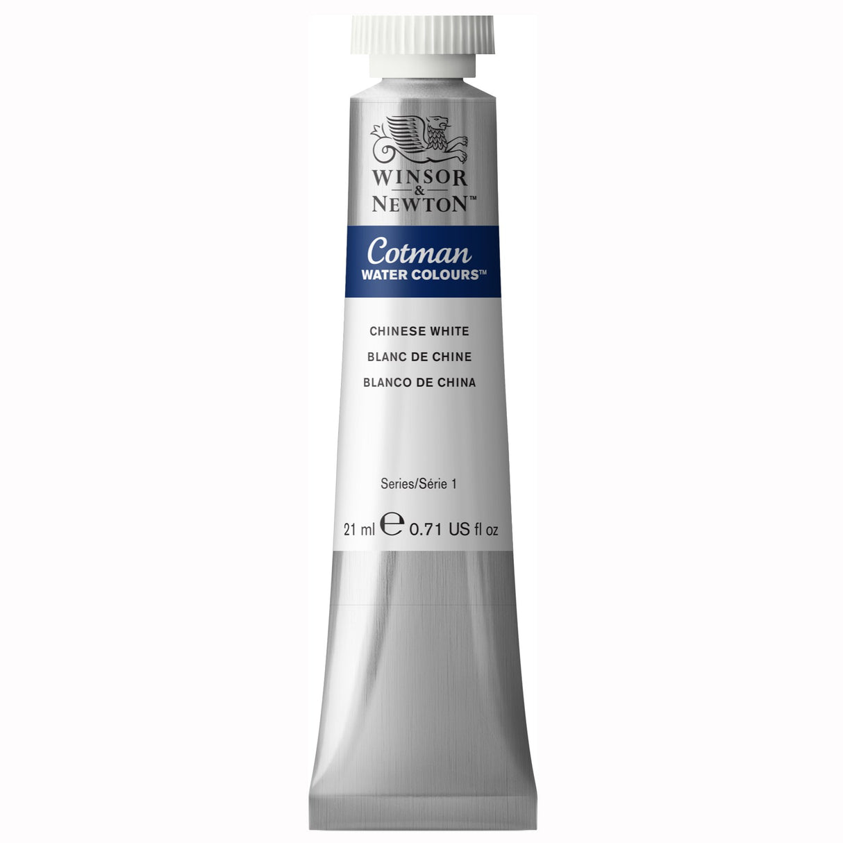 Winsor & Newton Cotman Watercolor Paint, 21ml (0.71-oz) Tube, Chinese White Winsor & Newton