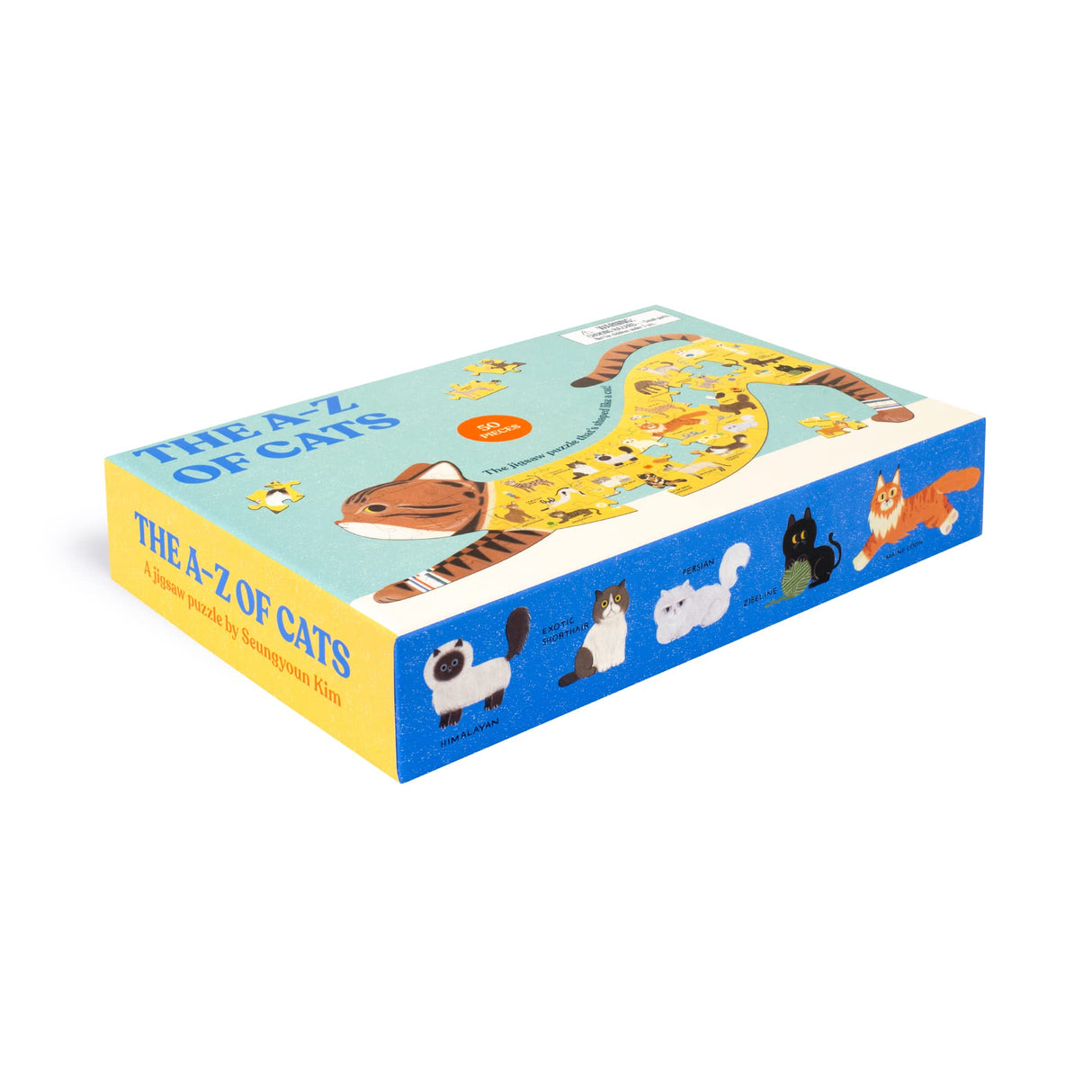 Laurence King The A to Z of Cats 50 Piece Puzzle Laurence King