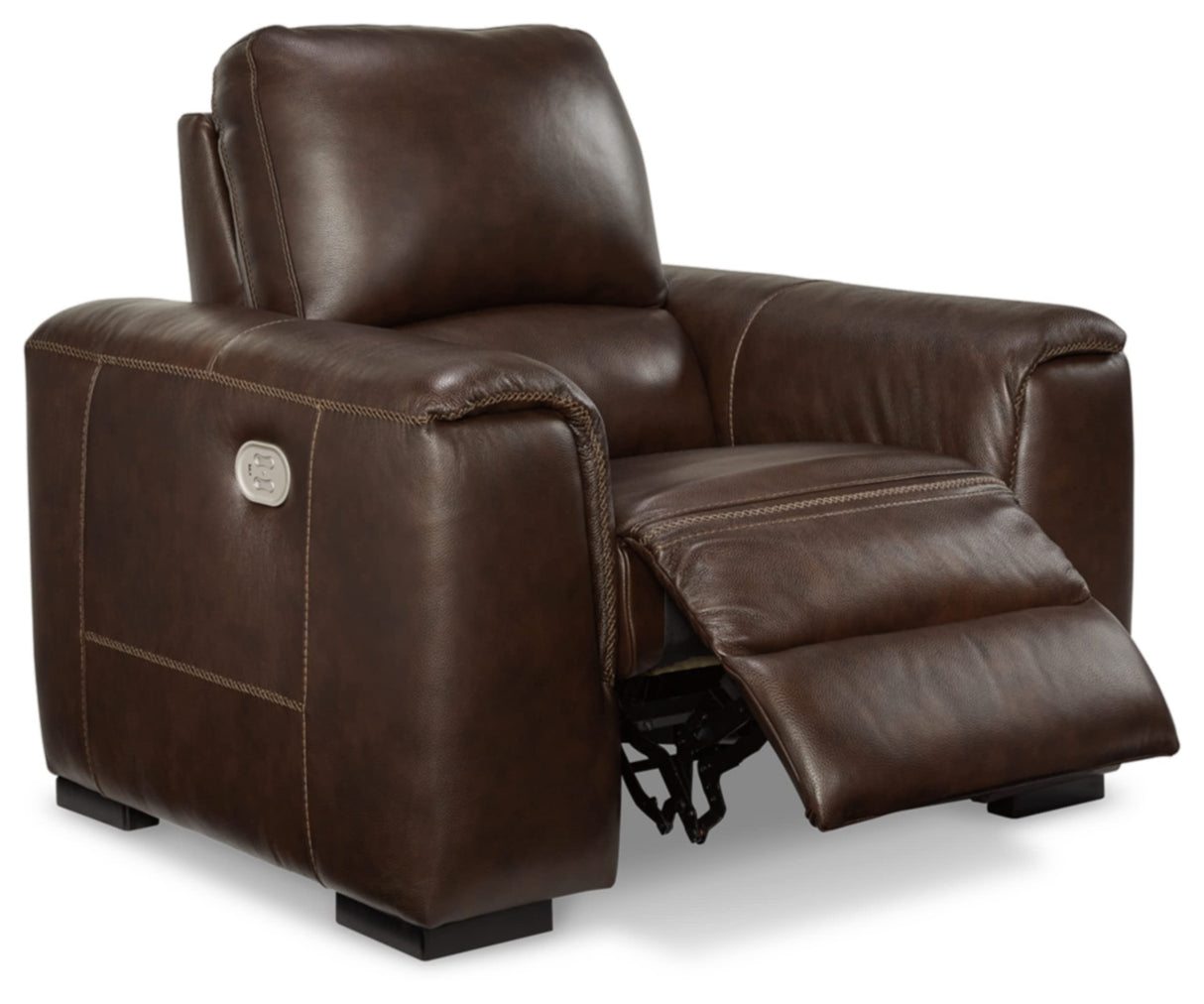 Signature Design by Ashley Alessandro Modern Power Recliner with Adjustable Headrest, Dark Brown Signature Design by Ashley
