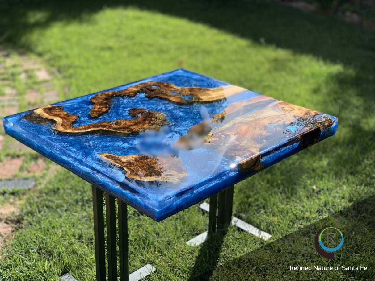 DEEP Pour Epoxy Resin Crystal Clear Liquid Glass, Eye Candy Mica Powder Variety Pack KIT- 2-4 inch 3 GL Resin Kit - Self Leveling, Clear Resin Epoxy, Perfect Epoxy Resin Table Includes Mica Powder! FGCI