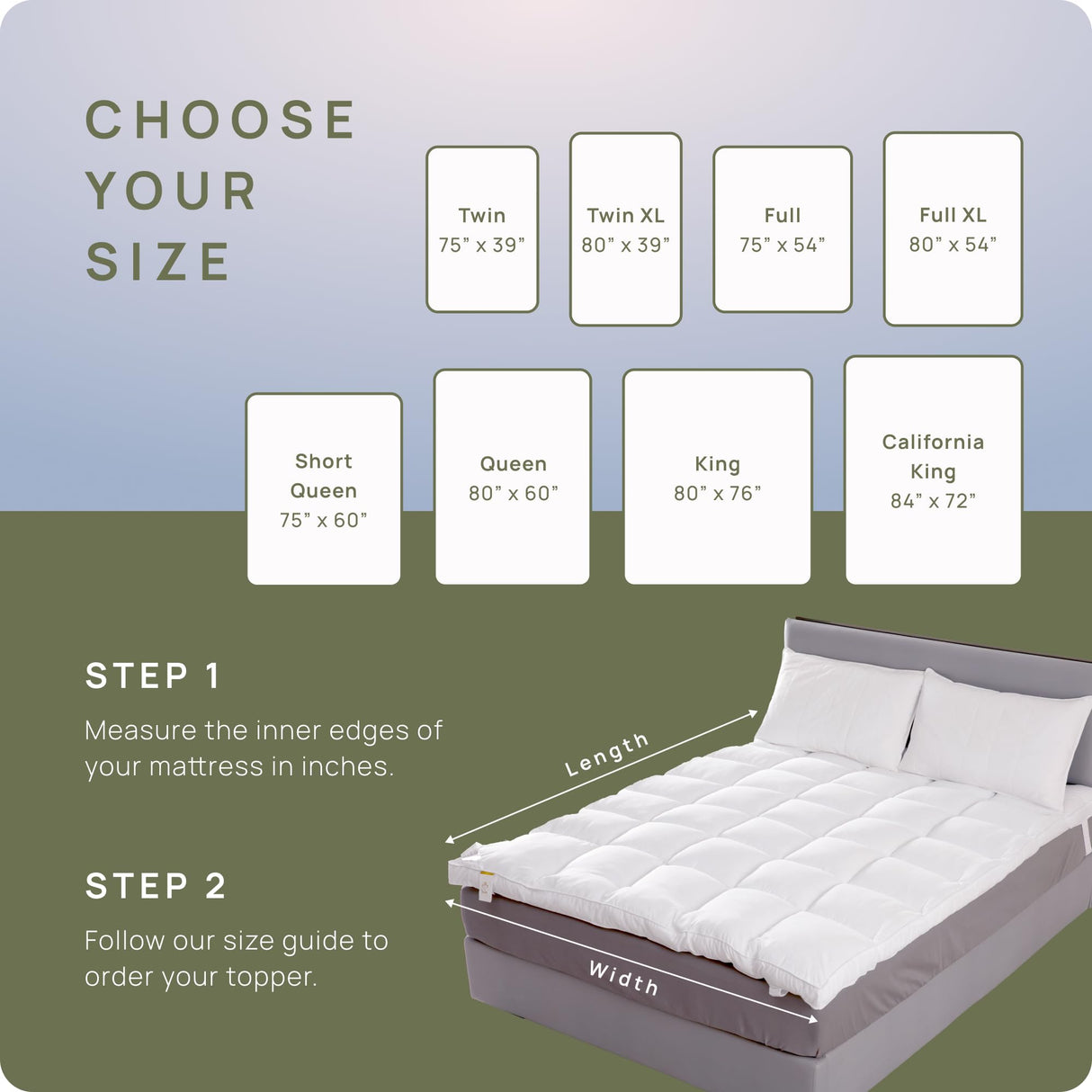 Extra Thick Mattress Topper Full for Firm Mattress, Plush & Soft Pillow Top Bed Topper for Cloud-Like Sleep & Back Pain Relief, Overfilled 1400GSM Thick Mattress Pad Cover, Fit to 6”-22”Mattress D & G THE DUCK AND GOOSE CO