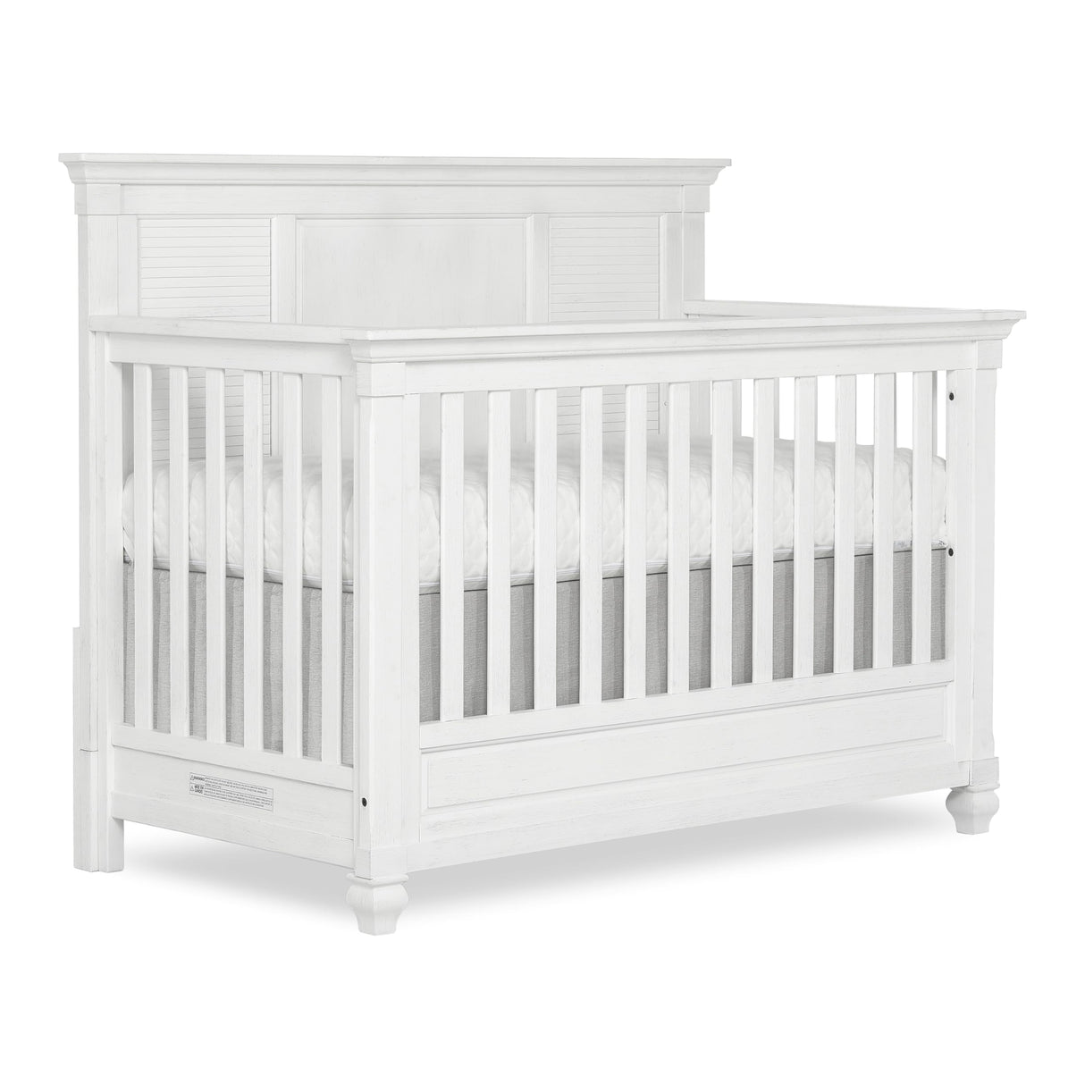 Evolur Signature Cape May 5 in 1 Full Panel Convertible Crib Updated 2022 Edition Evolur