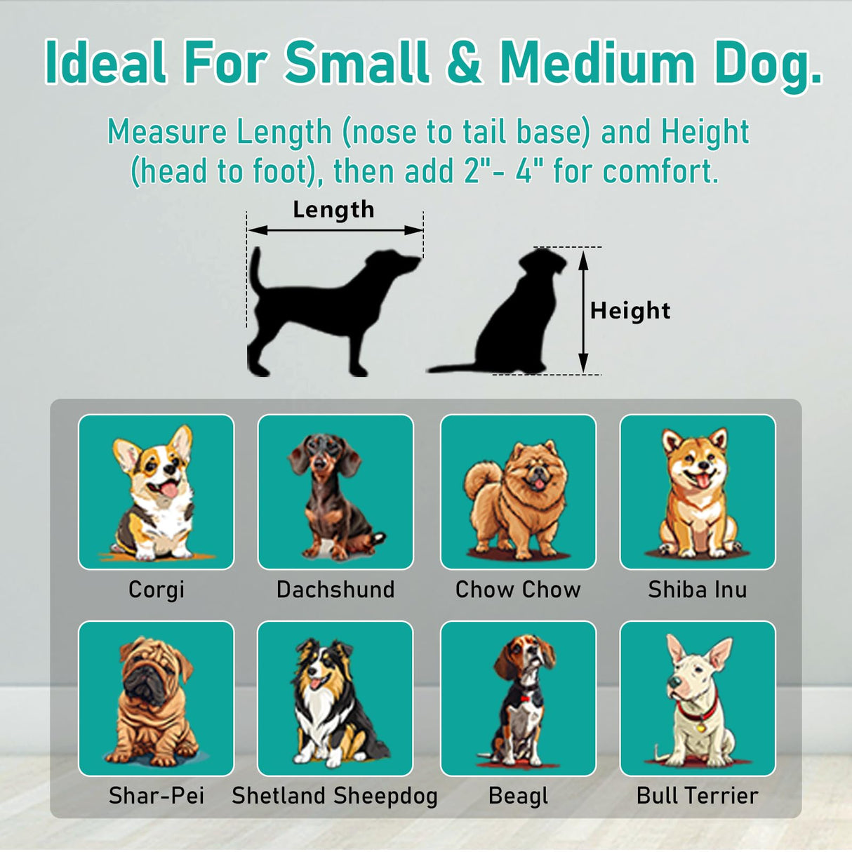 Homey Pet 37 inch Stackable Open Top Heavy Duty Dog Crate Cage for Medium Dog with Wheels and Removable Tray Homey Pet