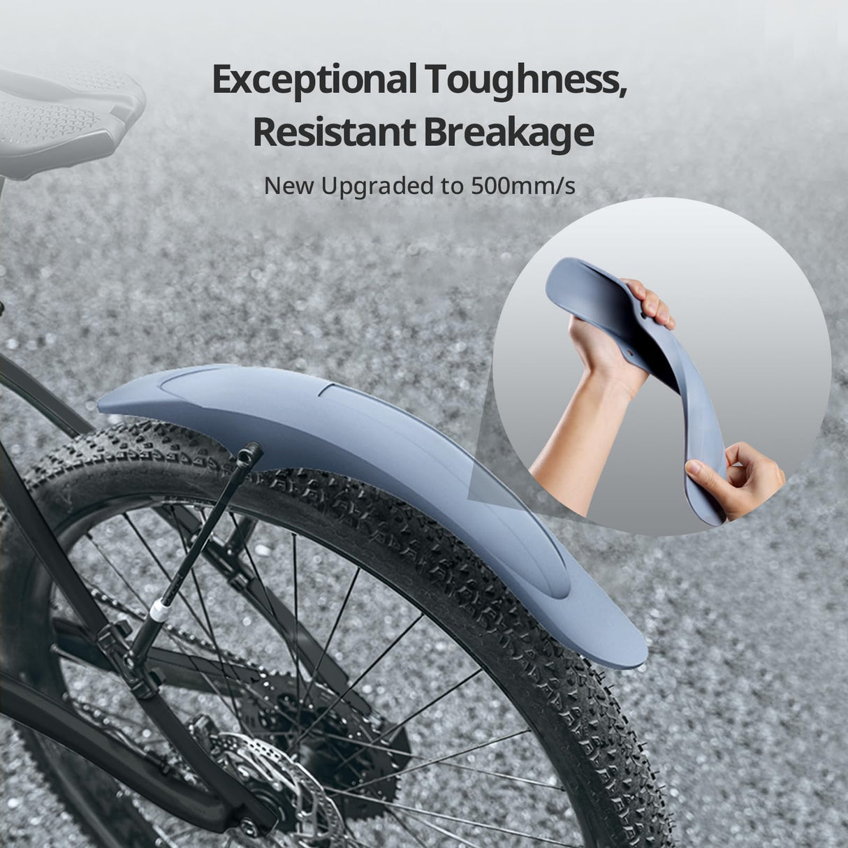 ANYCUBIC Tough Resin 2.0, 3D Printer Resin with Upgraded High Toughness and High Precision, 365-405nm Fast Curing 3D Resin for 4K 8K LCD/DLP/SLA 3D Printing (Grey, 1kg) ANYCUBIC