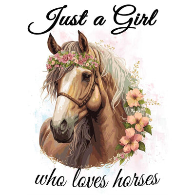 Horses Diamond Art Kits for Adults, 5D Horse Diamond Painting Kits for Beginner, DIY Flower Lover Gem Art Dots for Adults, Perfect for Home Wall Decor 12x16 Inch