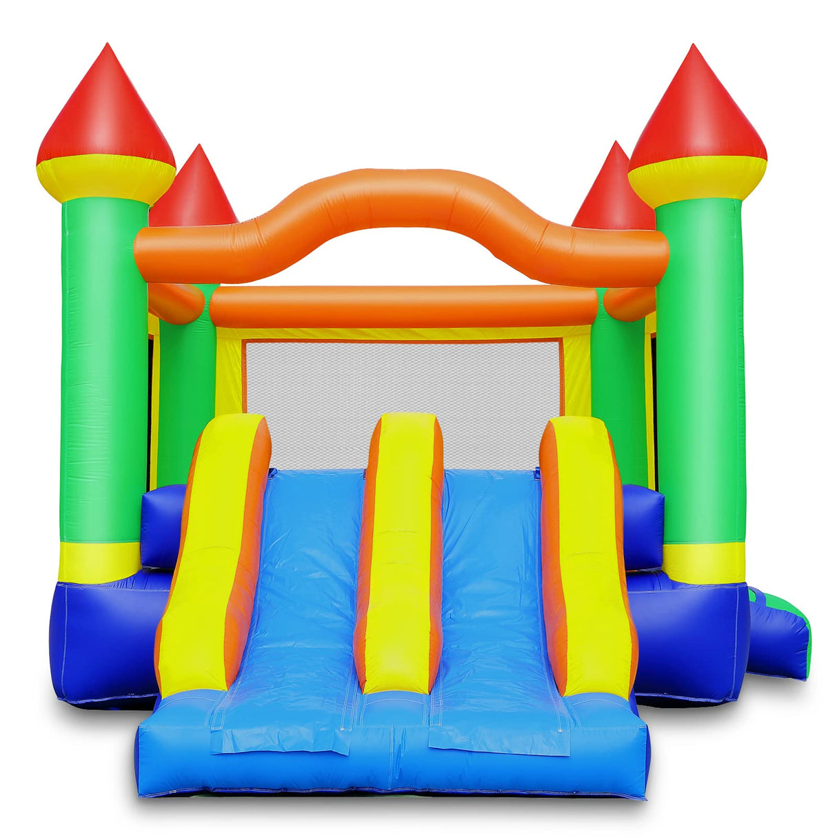 Cloud 9 Commercial Grade Mega Party Bouncer Double Slide Castle Bounce House - 100% PVC 22' x 15' Bouncer - Inflatable Only Cloud 9