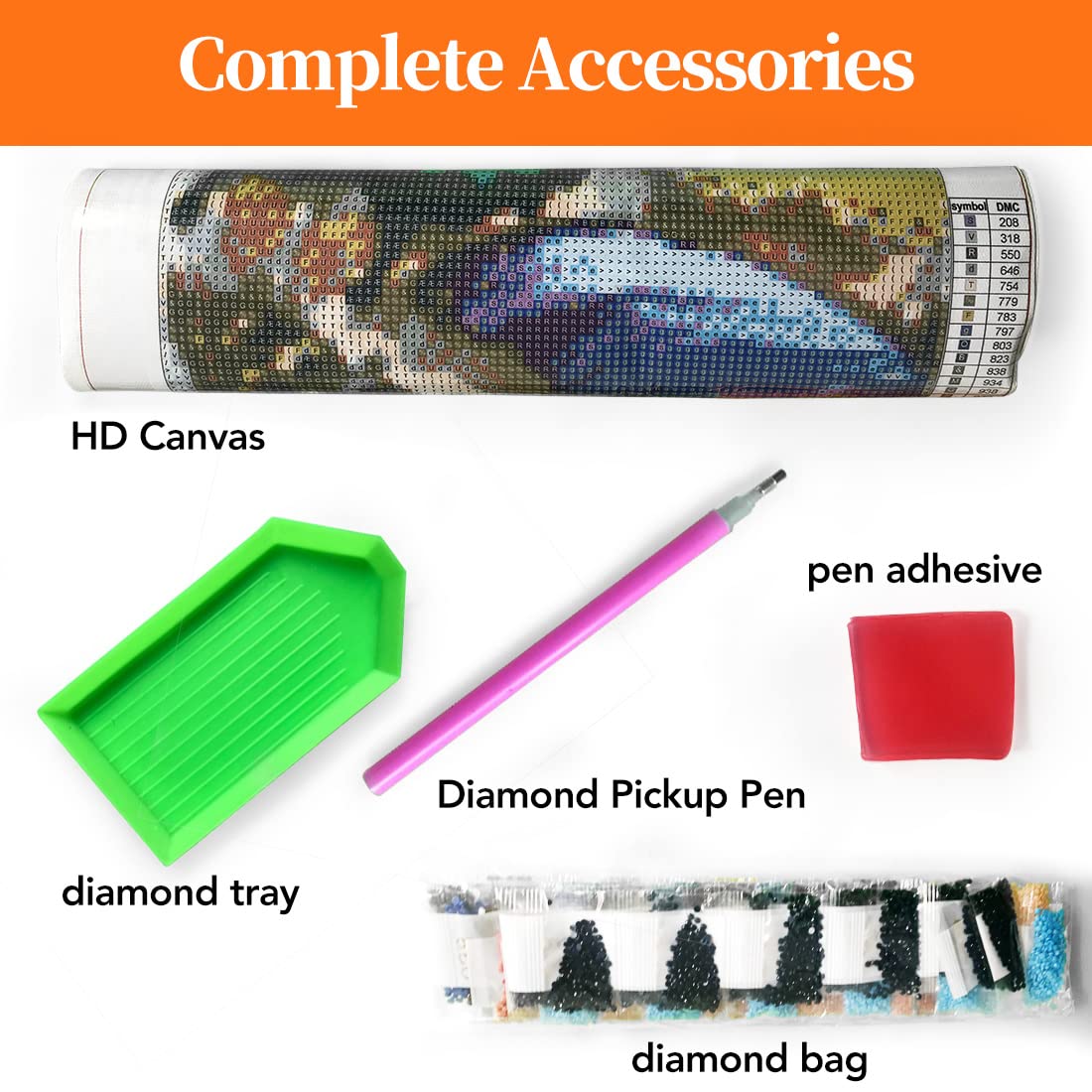 ZEECQING 5D Diamond Art Painting Kits for Adults Gothic, Diamond Art Kits for Beginners,DIY Full Drill Paint by Numbers for Wall Decoration 12x16inch/30x40cm ZEECQING