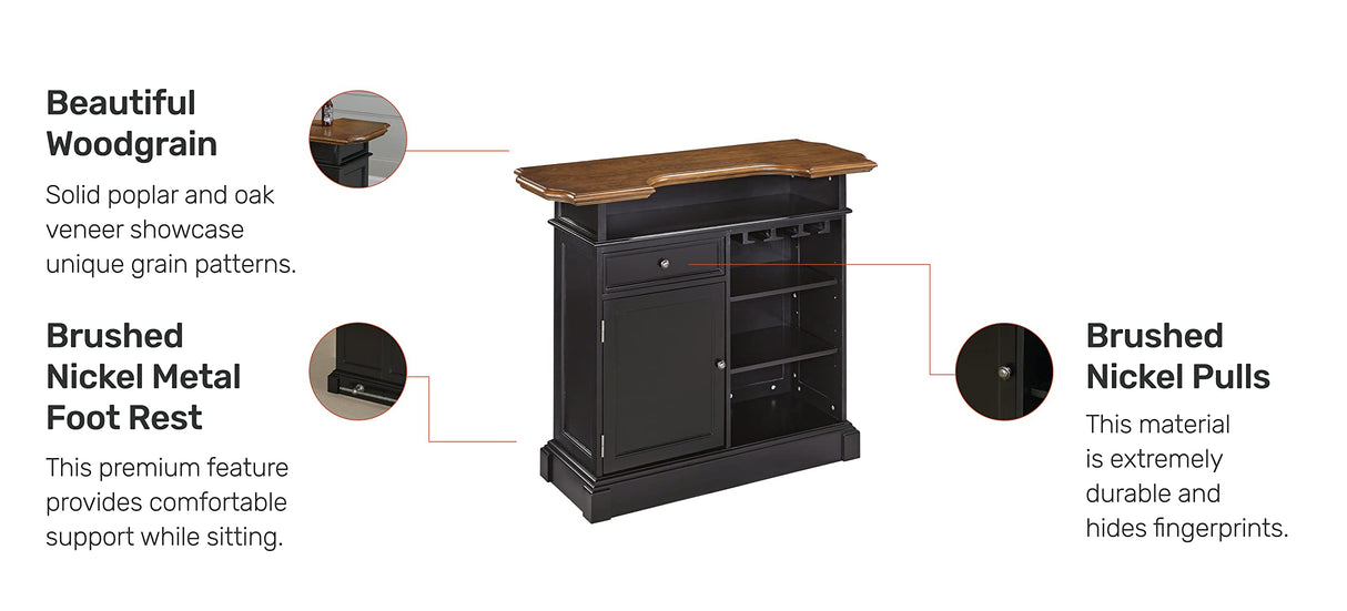 homestyles Bar, Americana Black homestyles