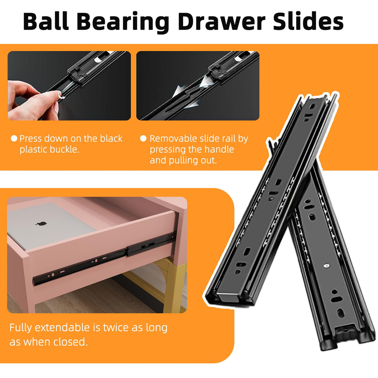 WESTREE Women Makeup Vanity Desk with 2 Drawers - Bedroom Home Office Desk, Wooden Height Monitor Stand & Storage Shelf Without Mirror, Pink Table Great Gift for Her WESTREE