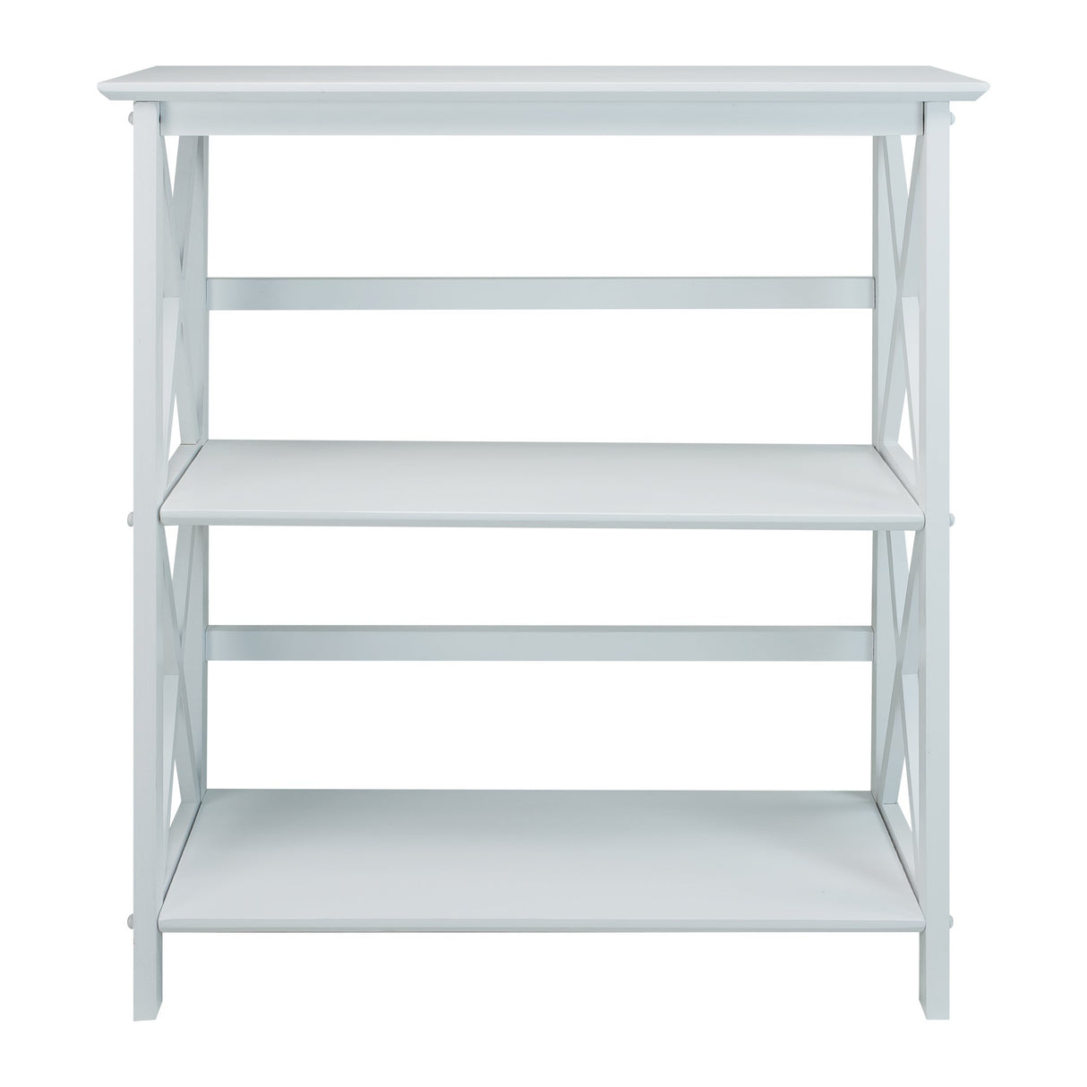 Casual Home 3-Shelf Montego Bookcase, White Casual Home