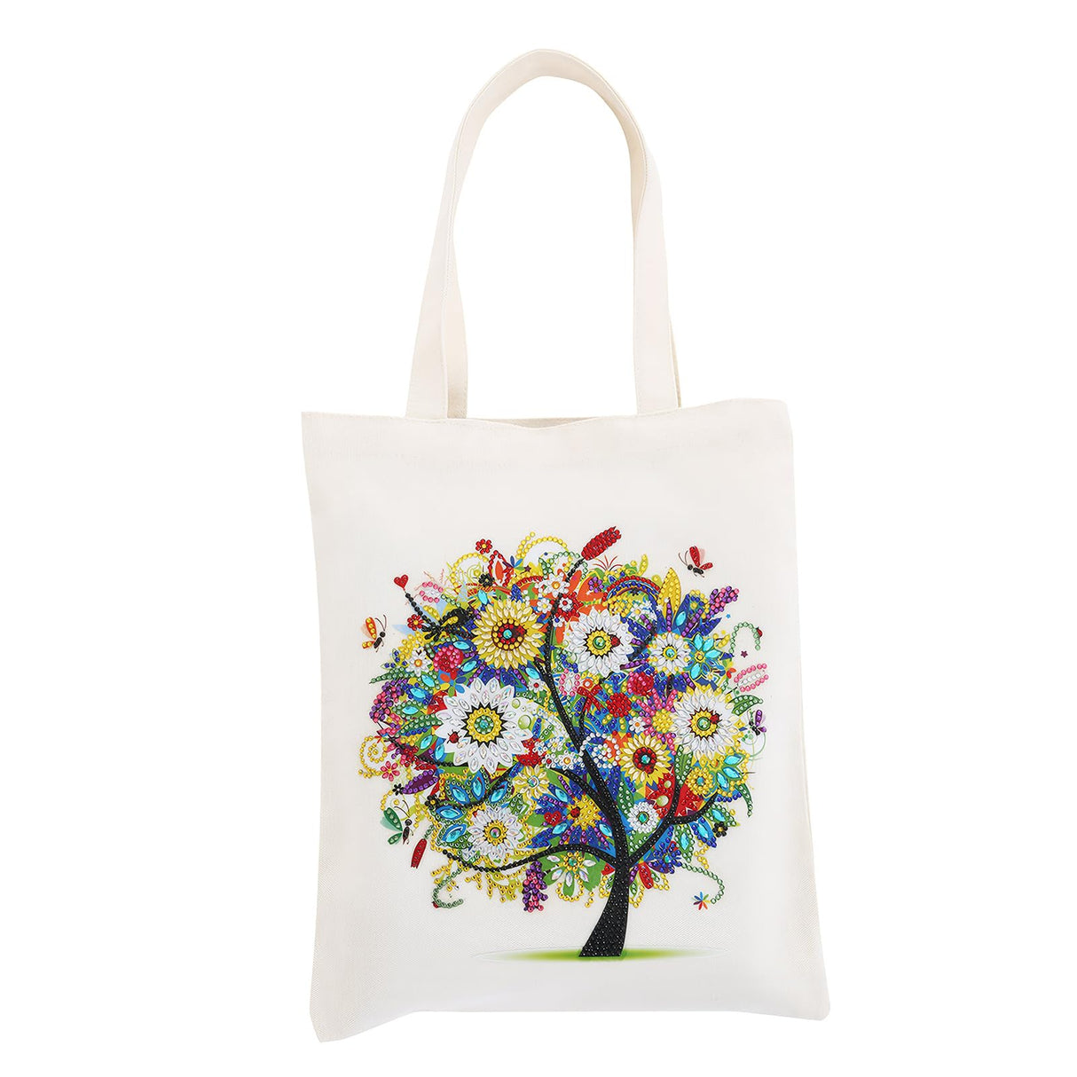 JGA JOGGING ARM 5D Art Craft Diamond Painting Shopping Canvas Tote Bag Handwork Organize Handbag Gift for Women Mom Daughter JGA JOGGING ARM