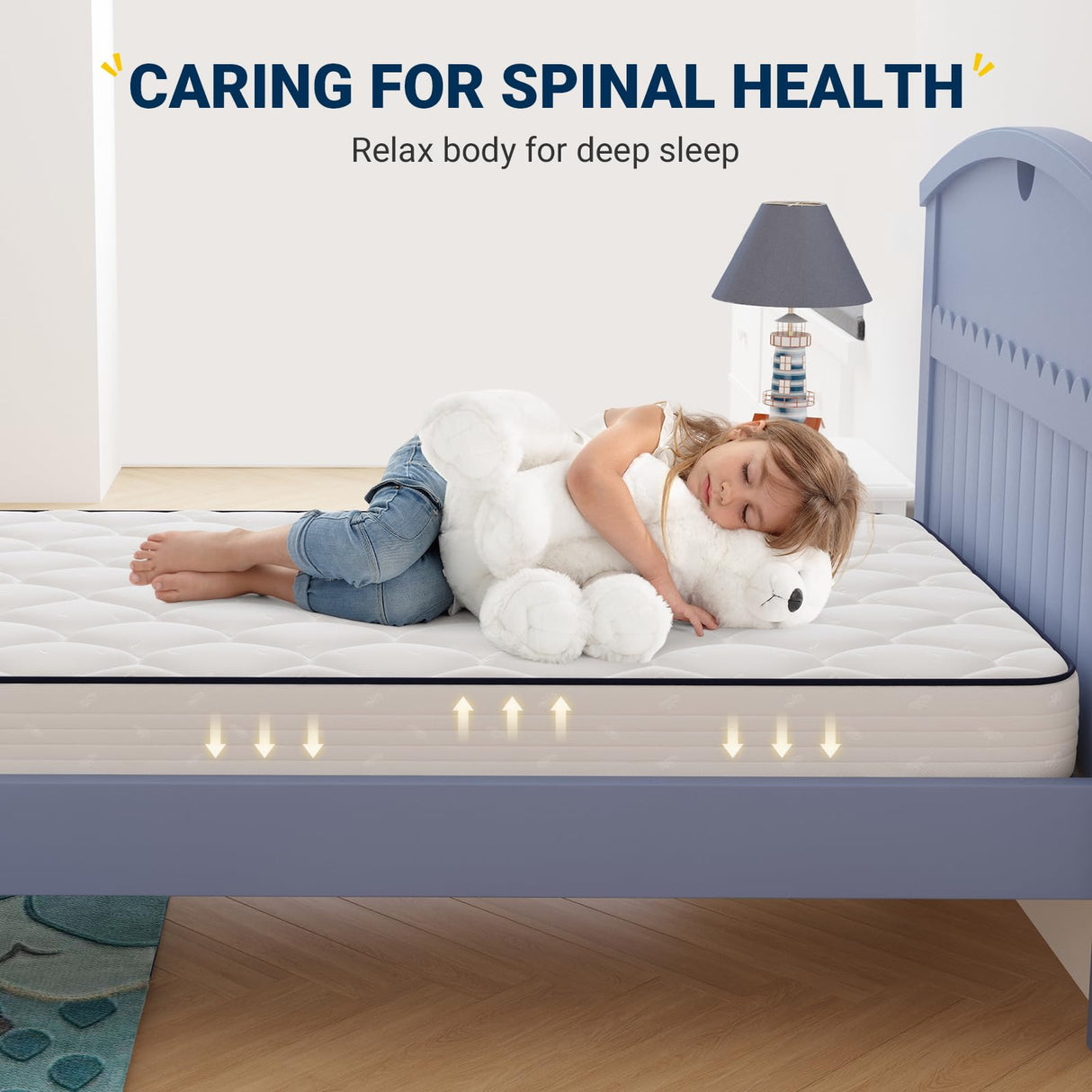 Avenco 8 Inch Full Mattress, Full Bed Mattress in a Box, Medium Soft, Breathable Fabric Cover & Adaptive Support, CertiPUR-US Certified, Full Size Mattress in Guest and Kids Bedroom Avenco