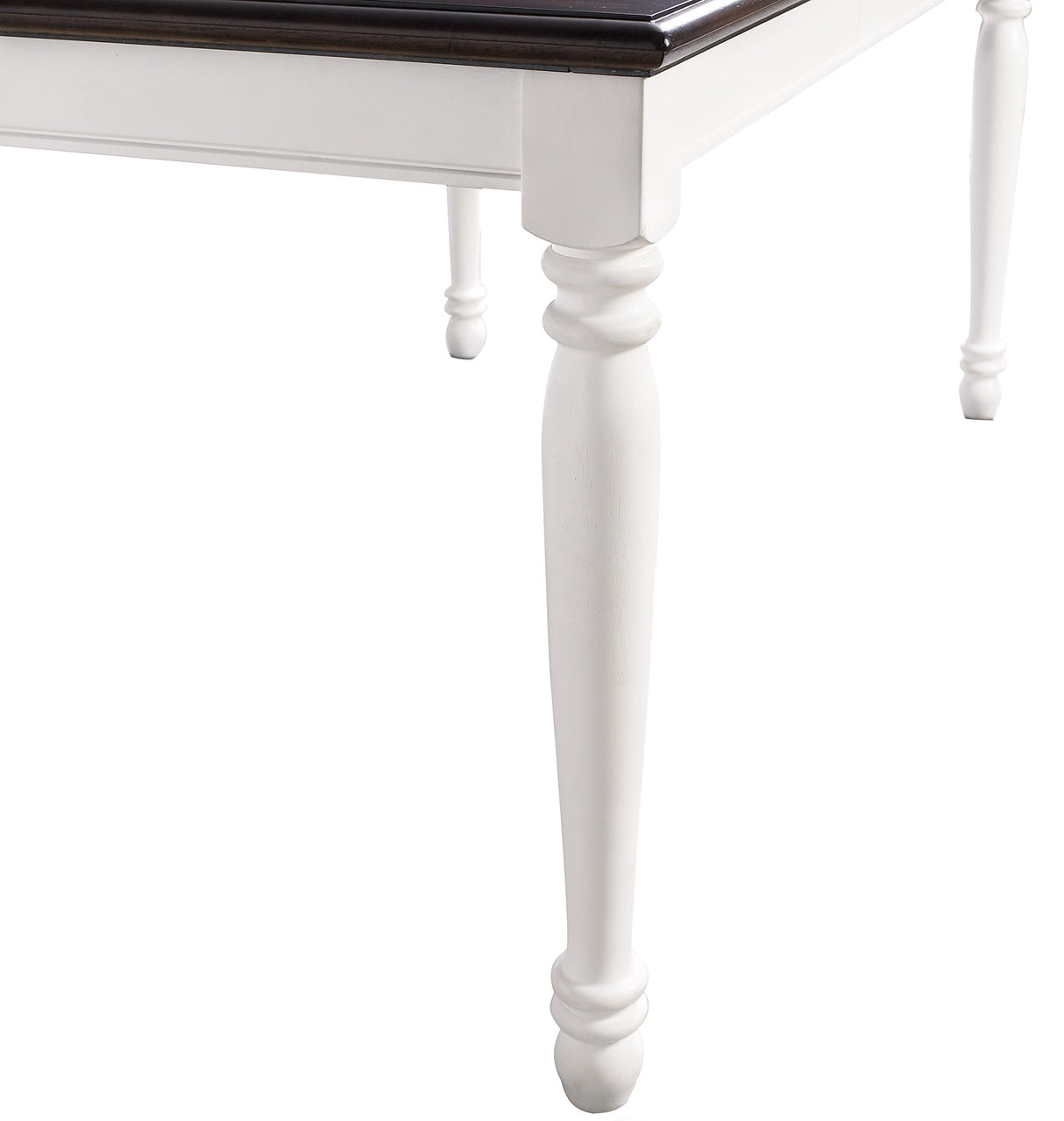 Crosley Furniture Shelby Dining Table, Expandable, Distressed White Crosley Furniture