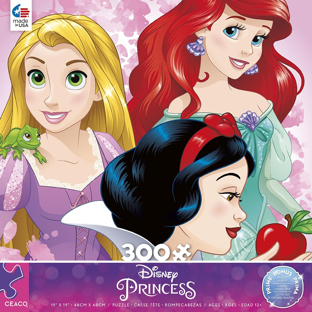 Ceaco - Disney - Forever Princess - 300 Oversized Piece Jigsaw Puzzle Ceaco